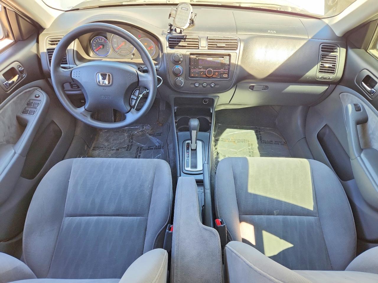 2003 Honda Civic Lx Silver vin: 2HGES16553H575107