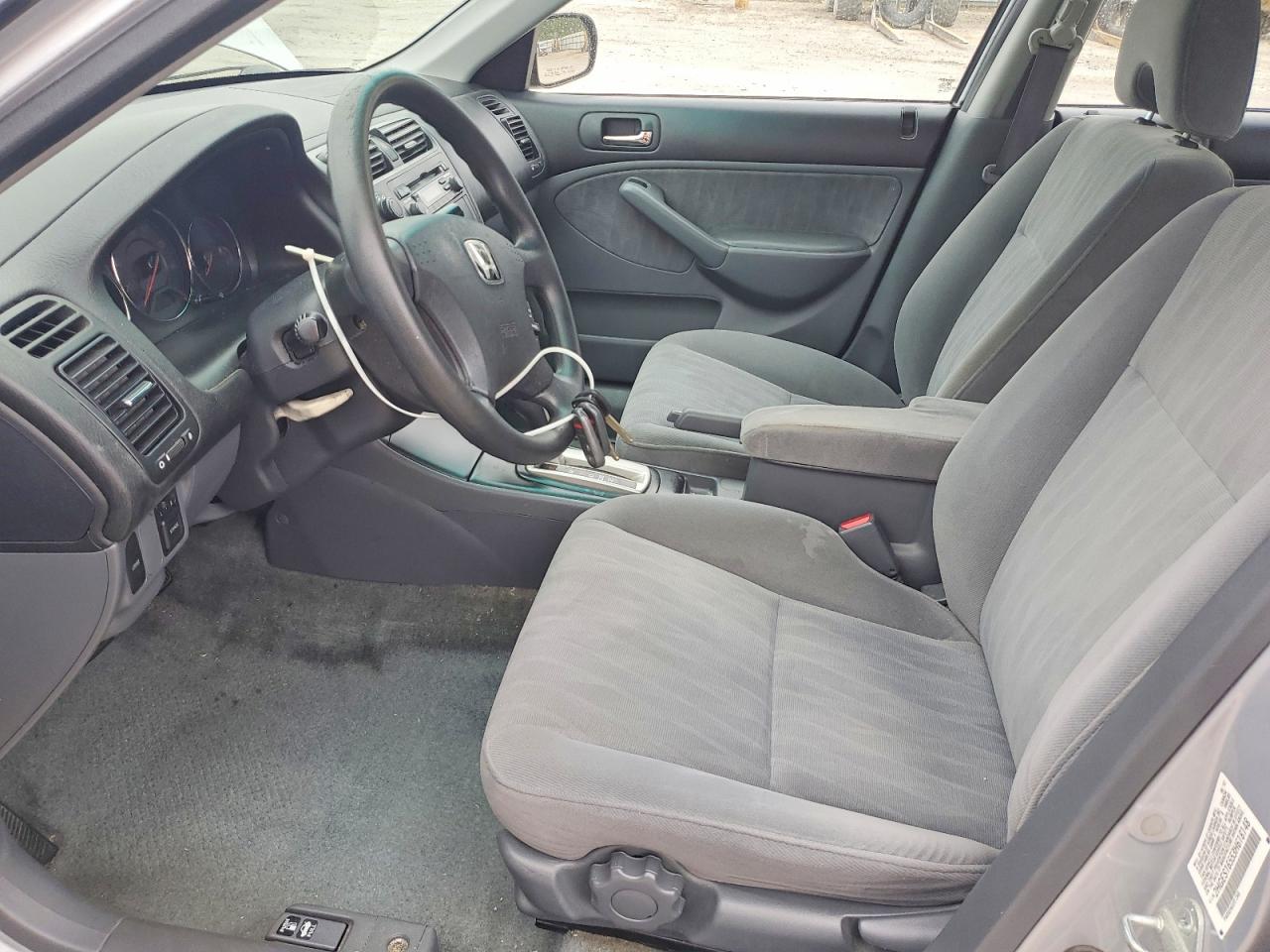 2003 Honda Civic Lx Silver vin: 2HGES16553H618148