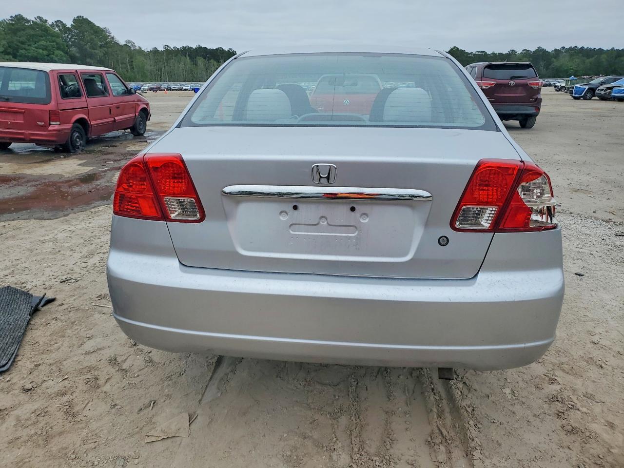 2003 Honda Civic Lx Silver vin: 2HGES16553H618148