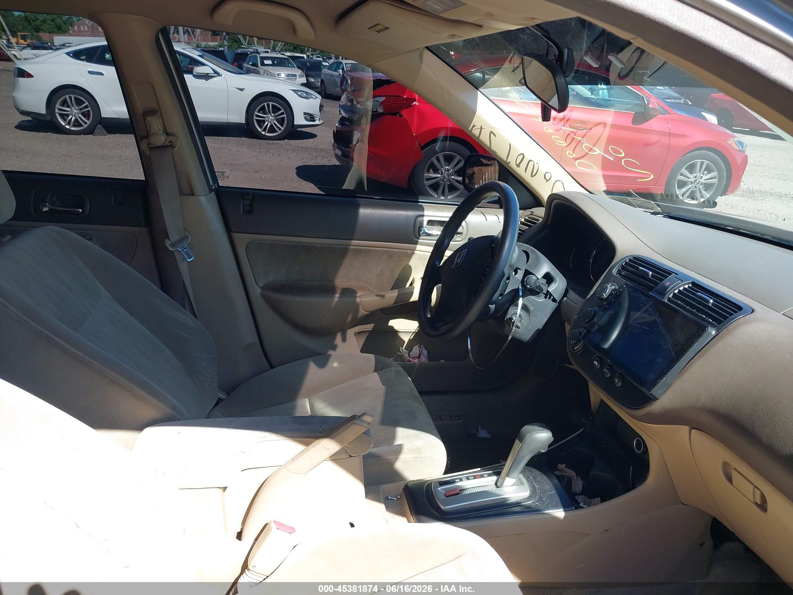 2003 Honda Civic Lx Gold vin: 2HGES16553H625102