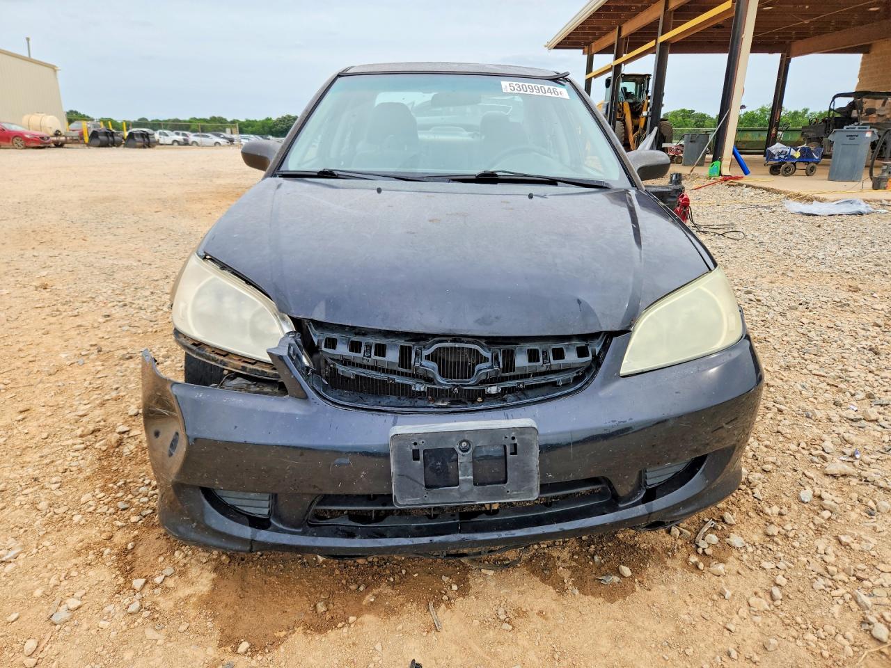 2004 Honda Civic Lx Black vin: 2HGES16554H504071