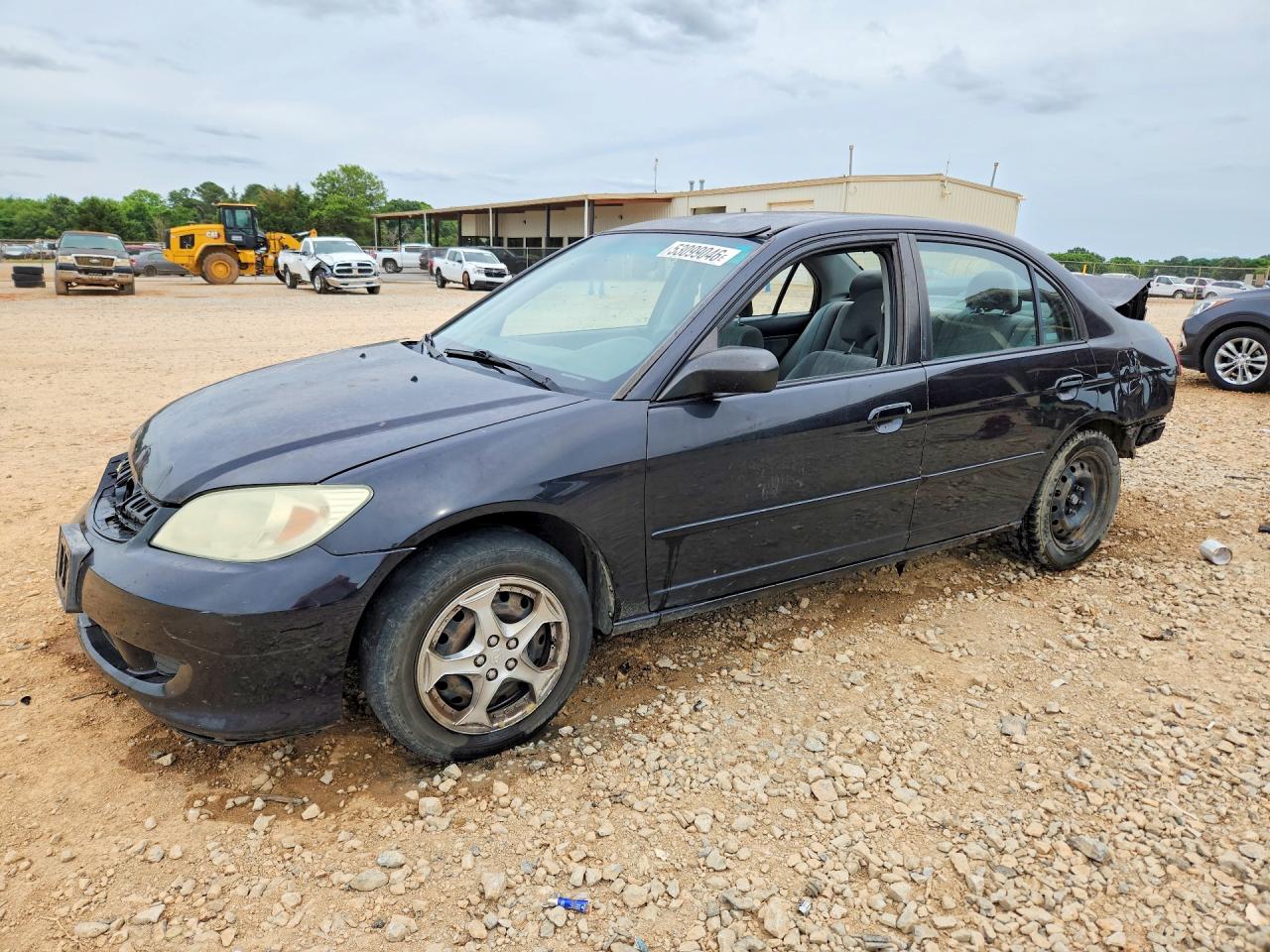 2004 Honda Civic Lx Black vin: 2HGES16554H504071