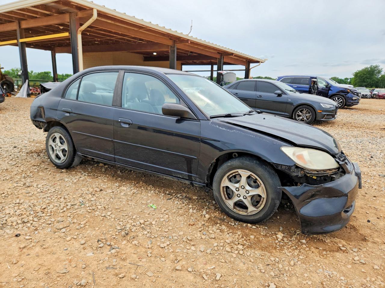 2004 Honda Civic Lx Black vin: 2HGES16554H504071