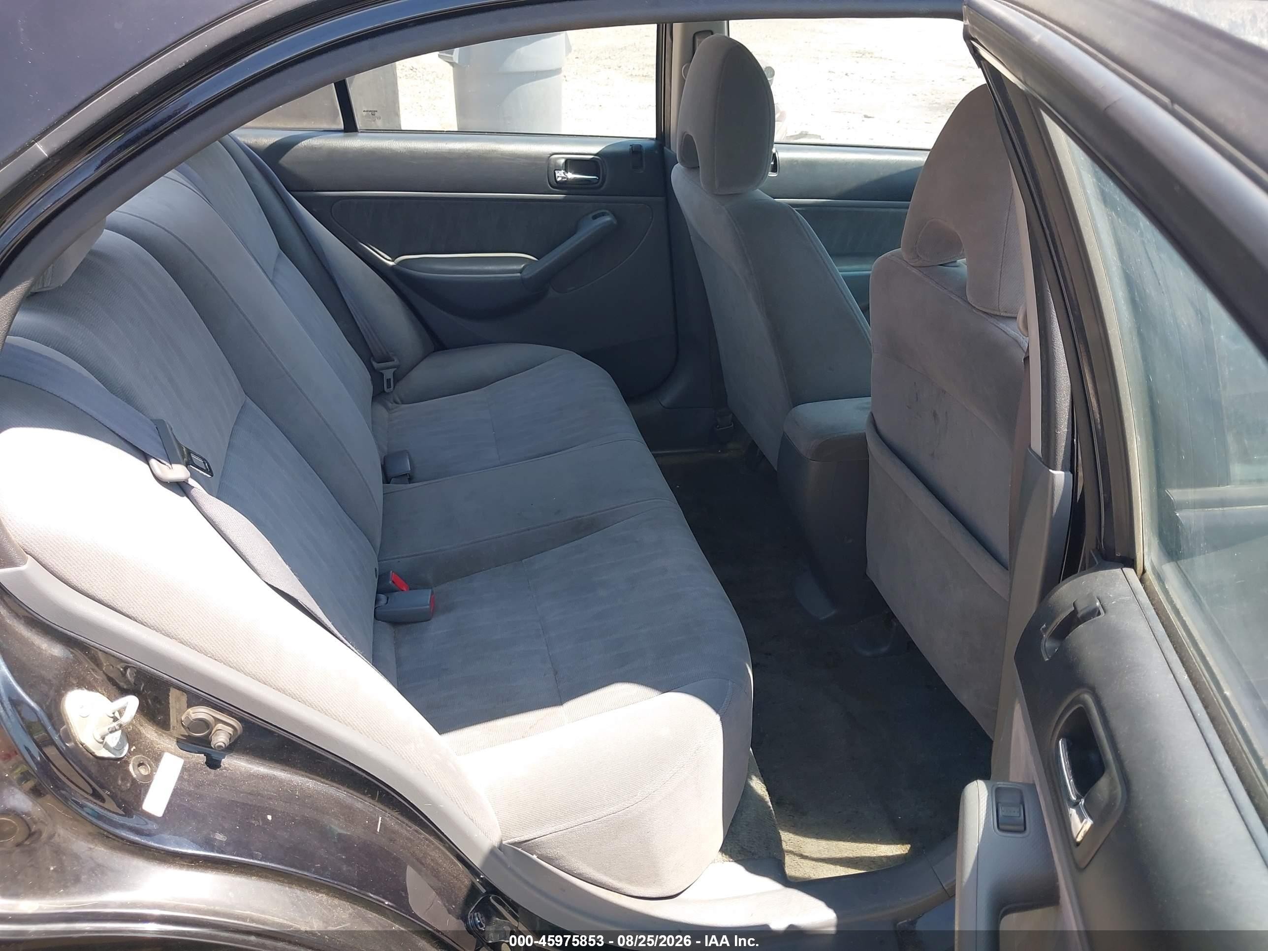 2004 Honda Civic Lx Black vin: 2HGES16554H522893