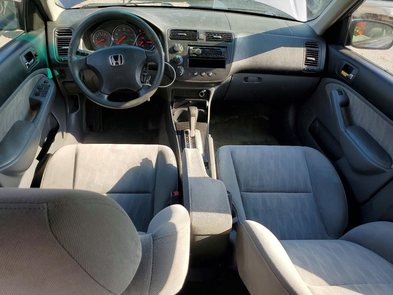 2004 Honda Civic Lx Синий vin: 2HGES16554H572600