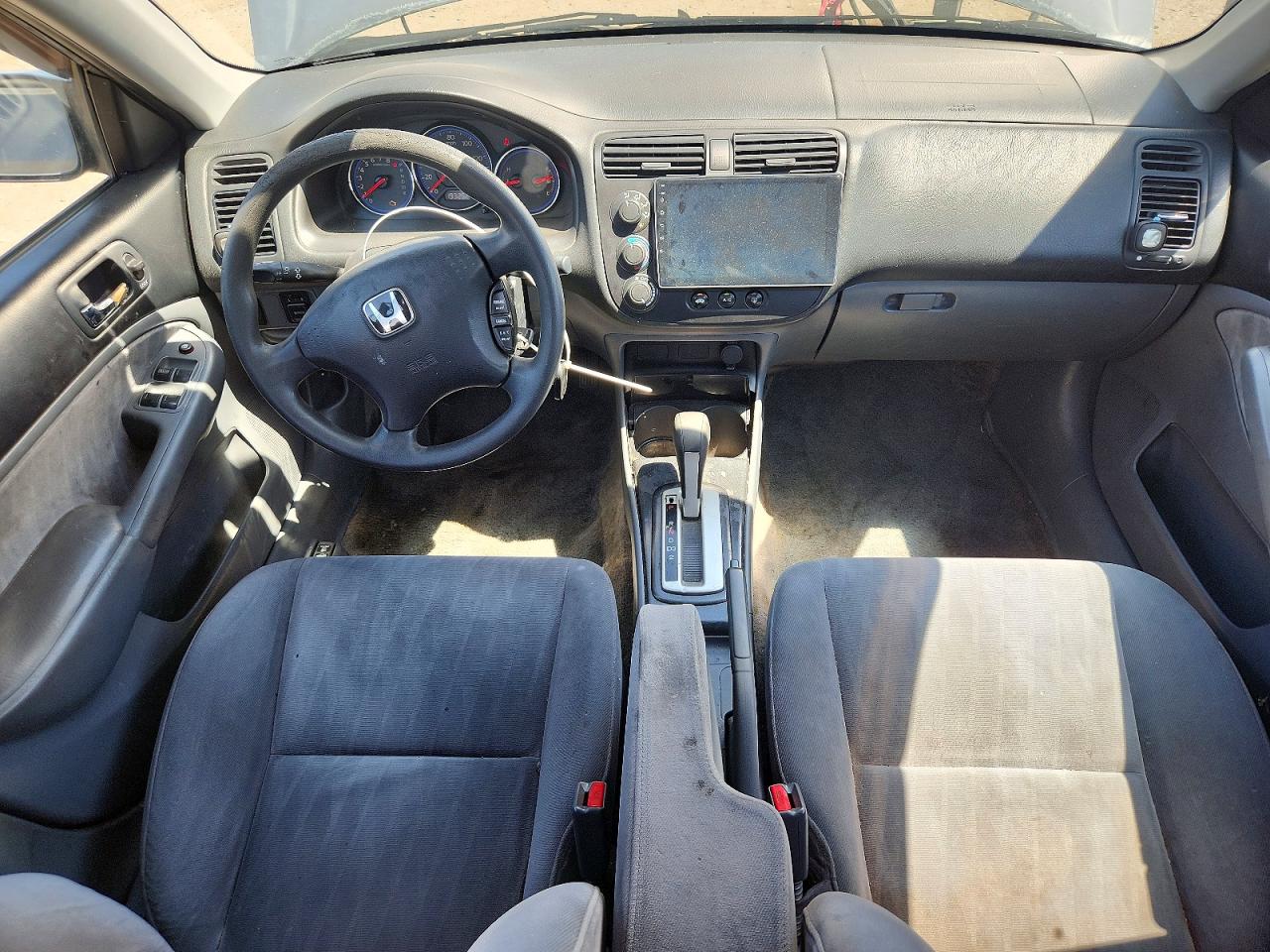 2004 Honda Civic Lx Silver vin: 2HGES16554H582236