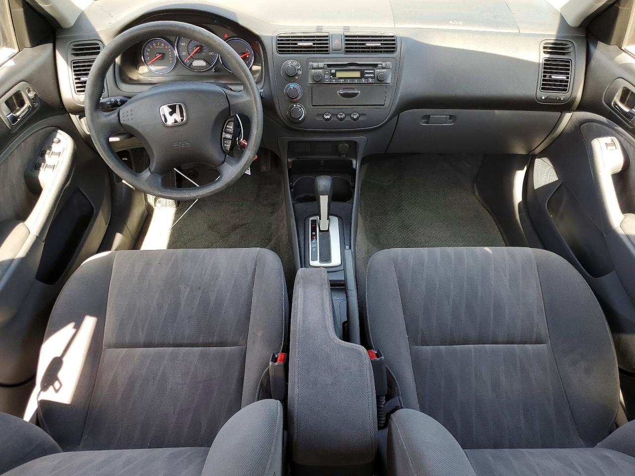 2004 Honda Civic Lx Silver vin: 2HGES16554H607345
