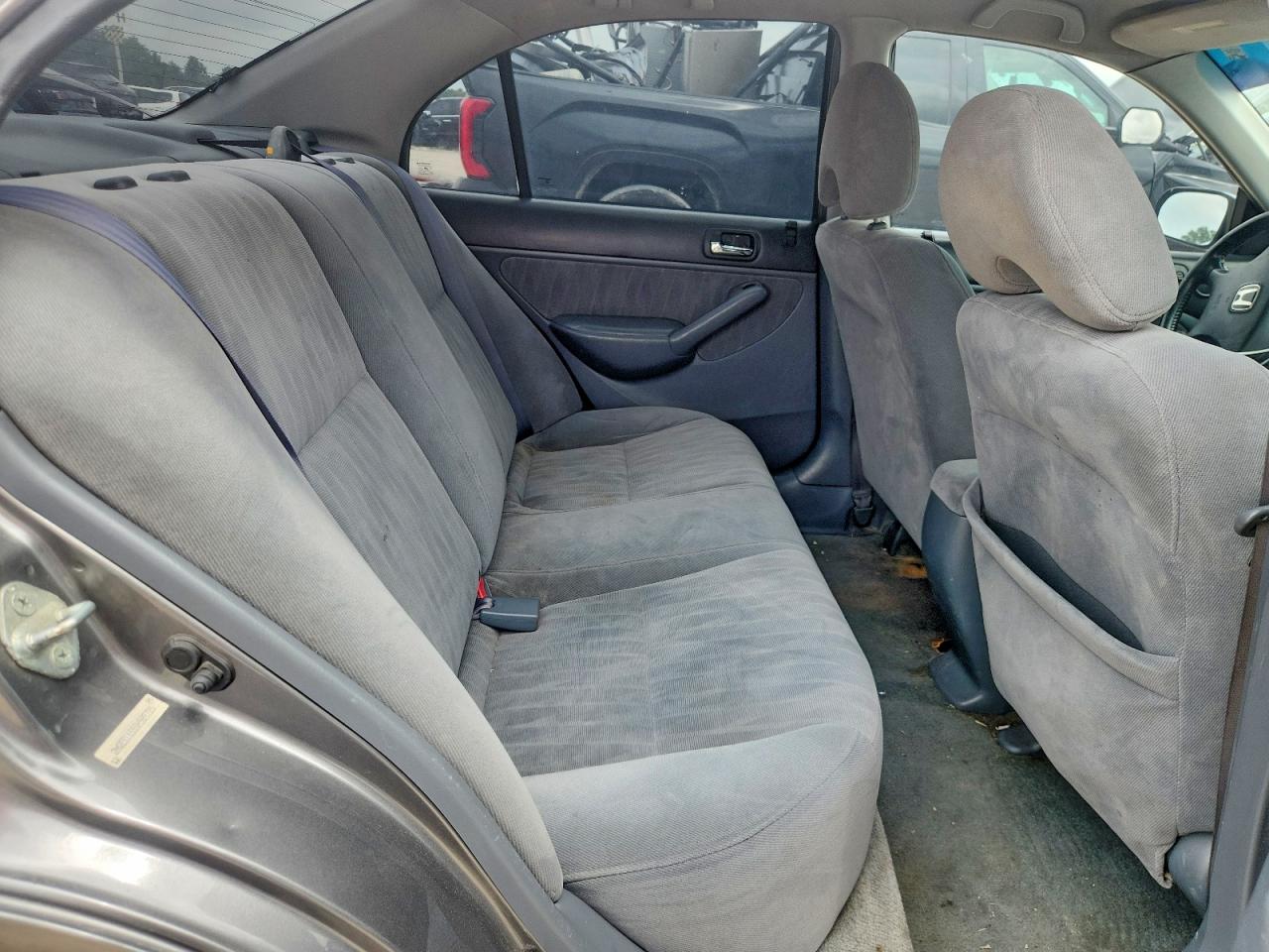2005 Honda Civic Lx Темно-бордовый vin: 2HGES16555H589785