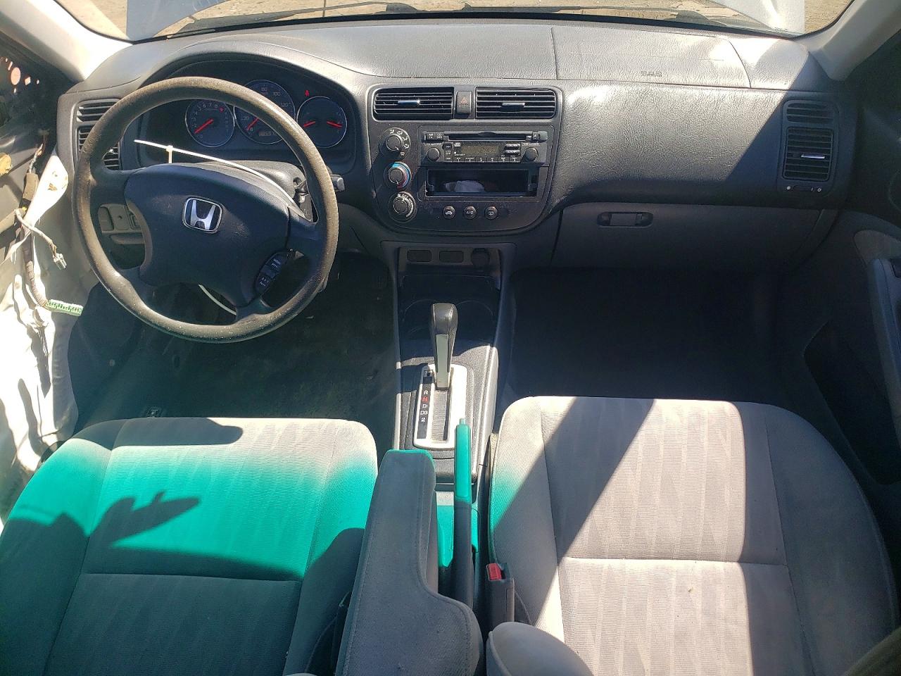 2005 Honda Civic Lx Gray vin: 2HGES16555H593982