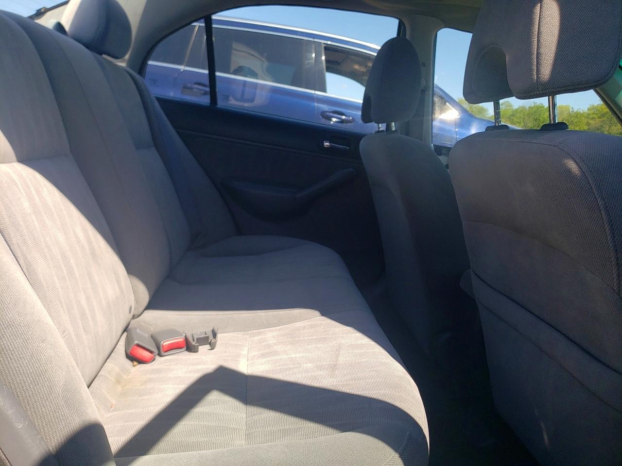 2005 Honda Civic Lx Gray vin: 2HGES16555H593982