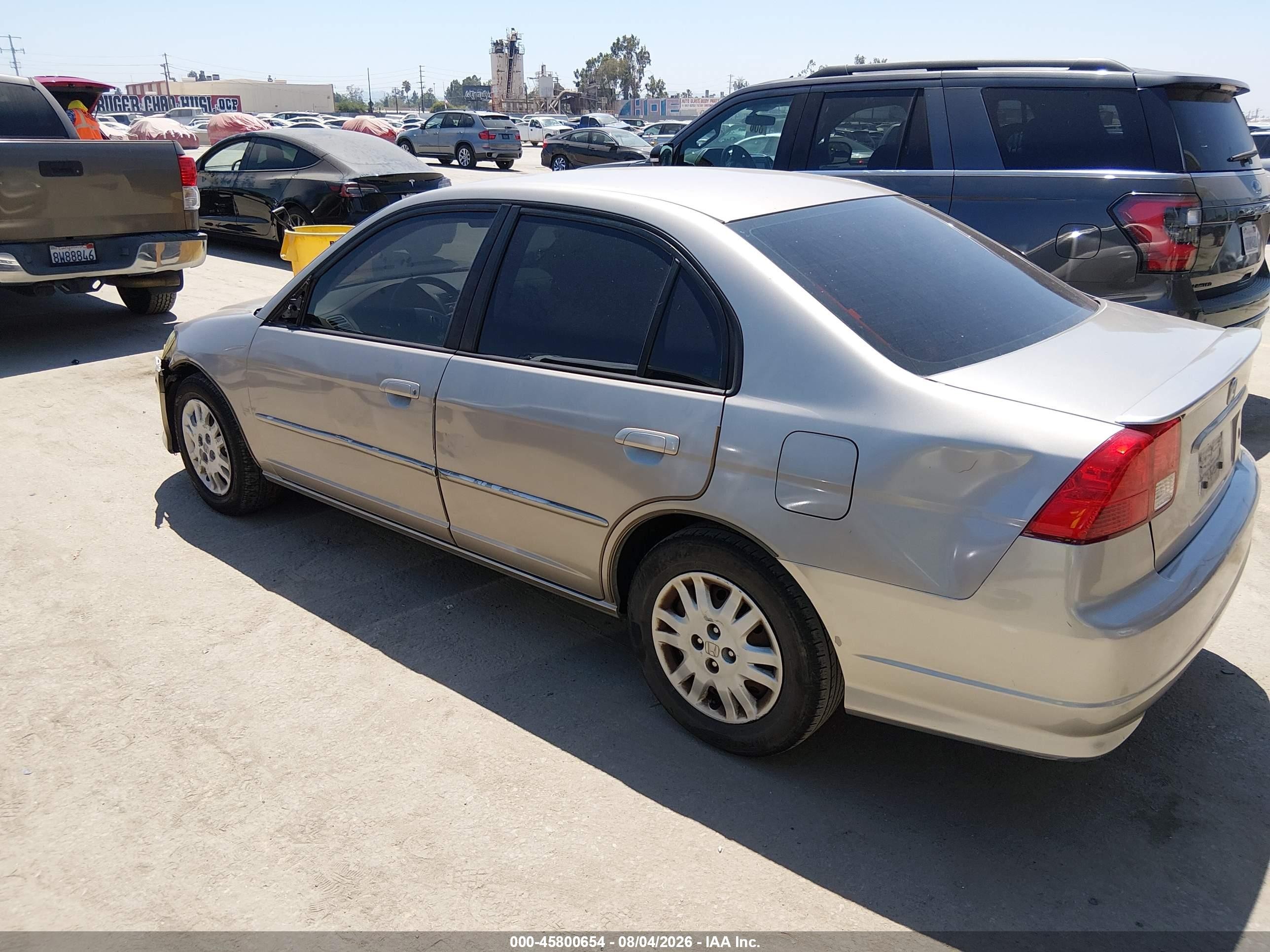 2005 Honda Civic Lx Gold vin: 2HGES16555H602129