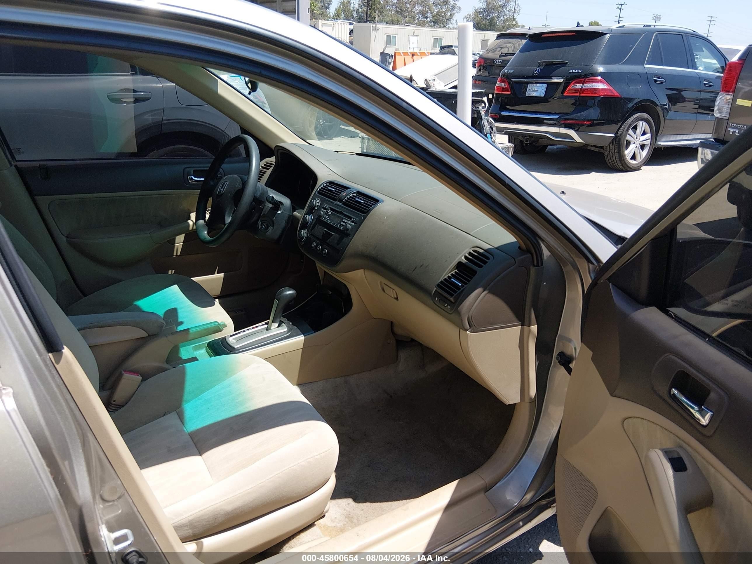 2005 Honda Civic Lx Gold vin: 2HGES16555H602129