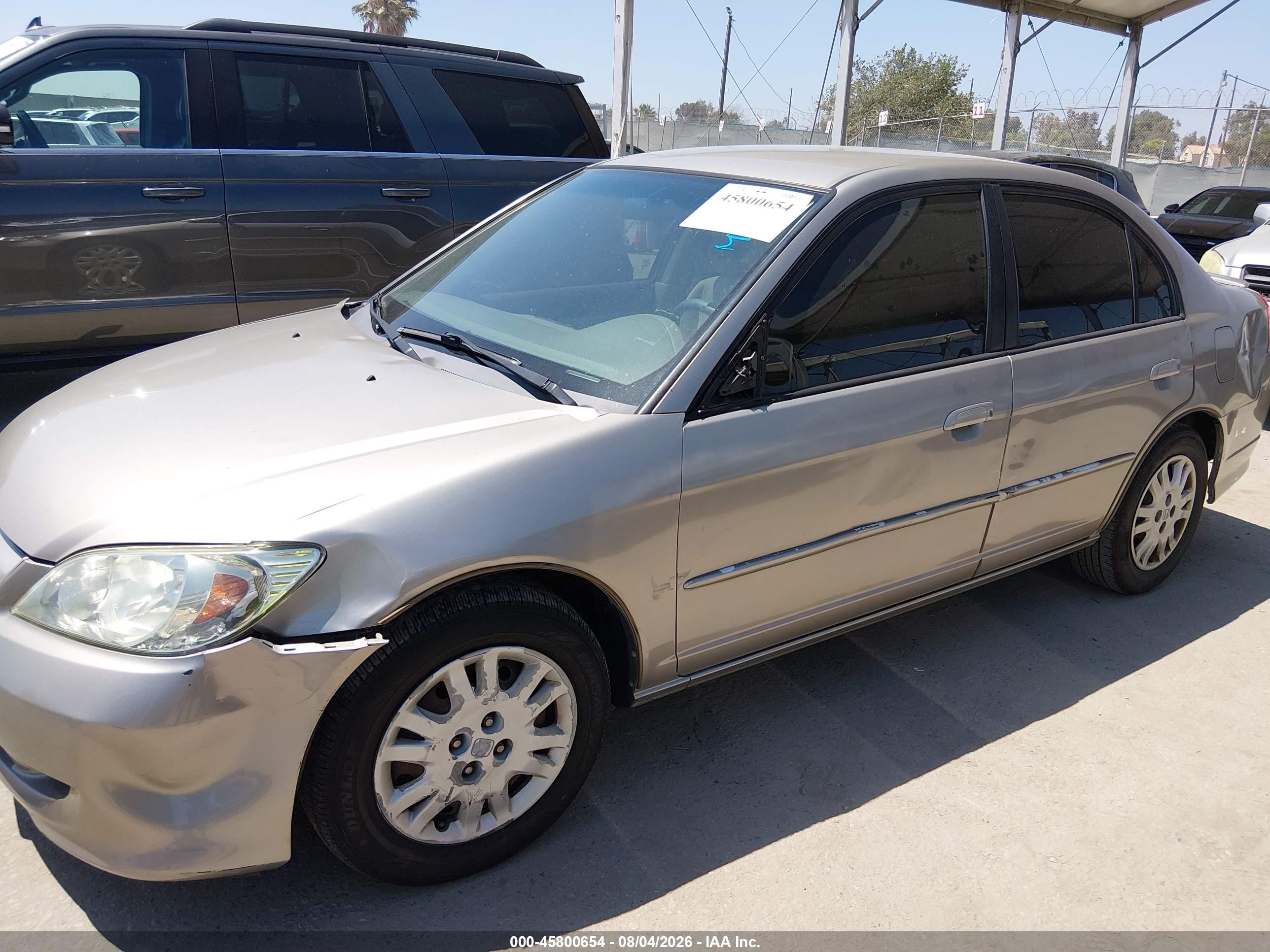 2005 Honda Civic Lx Gold vin: 2HGES16555H602129