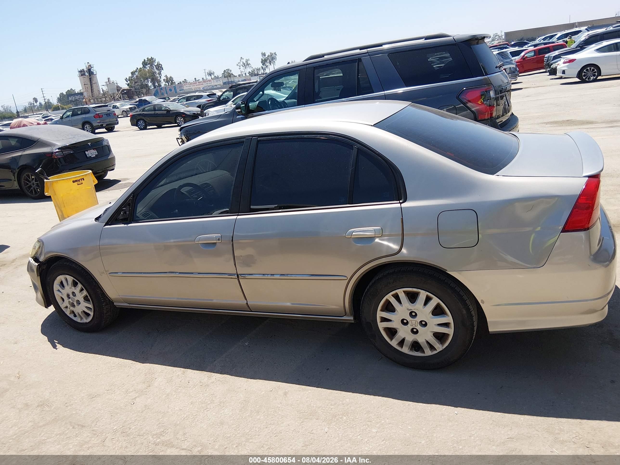 2005 Honda Civic Lx Gold vin: 2HGES16555H602129
