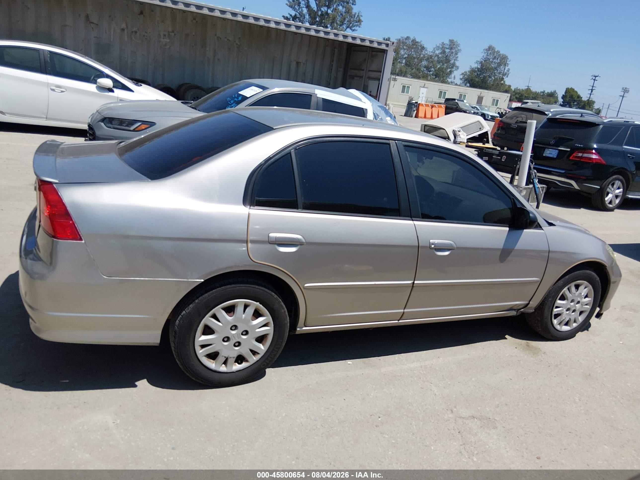 2005 Honda Civic Lx Gold vin: 2HGES16555H602129