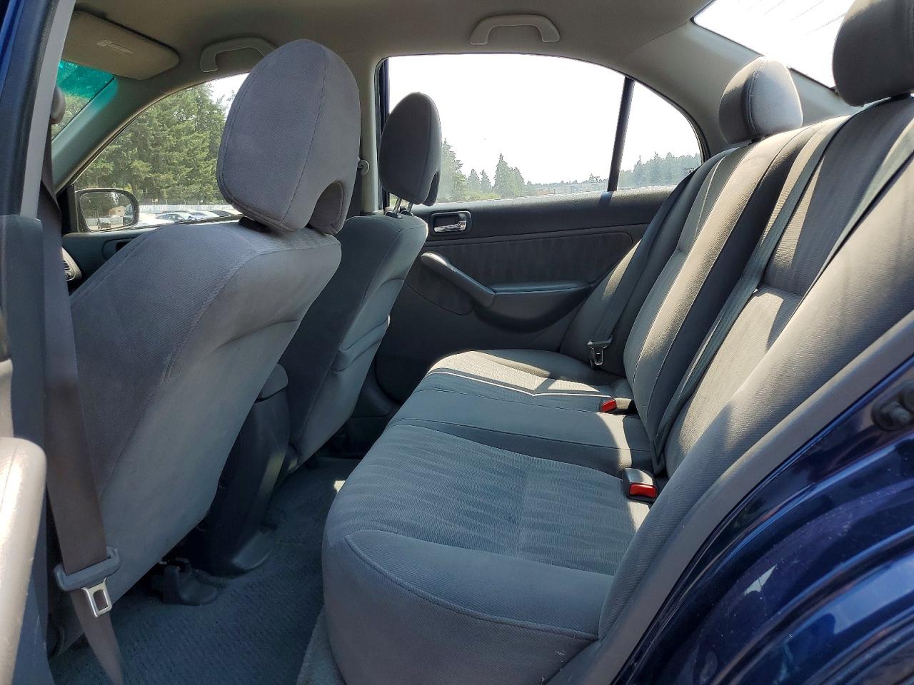 2005 Honda Civic Lx Синий vin: 2HGES16555H604835