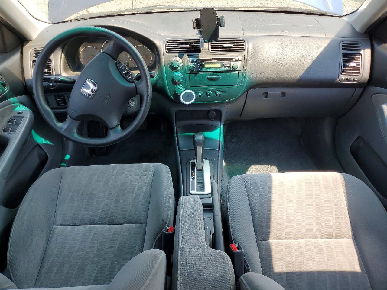 2005 Honda Civic Lx Синий vin: 2HGES16555H604835