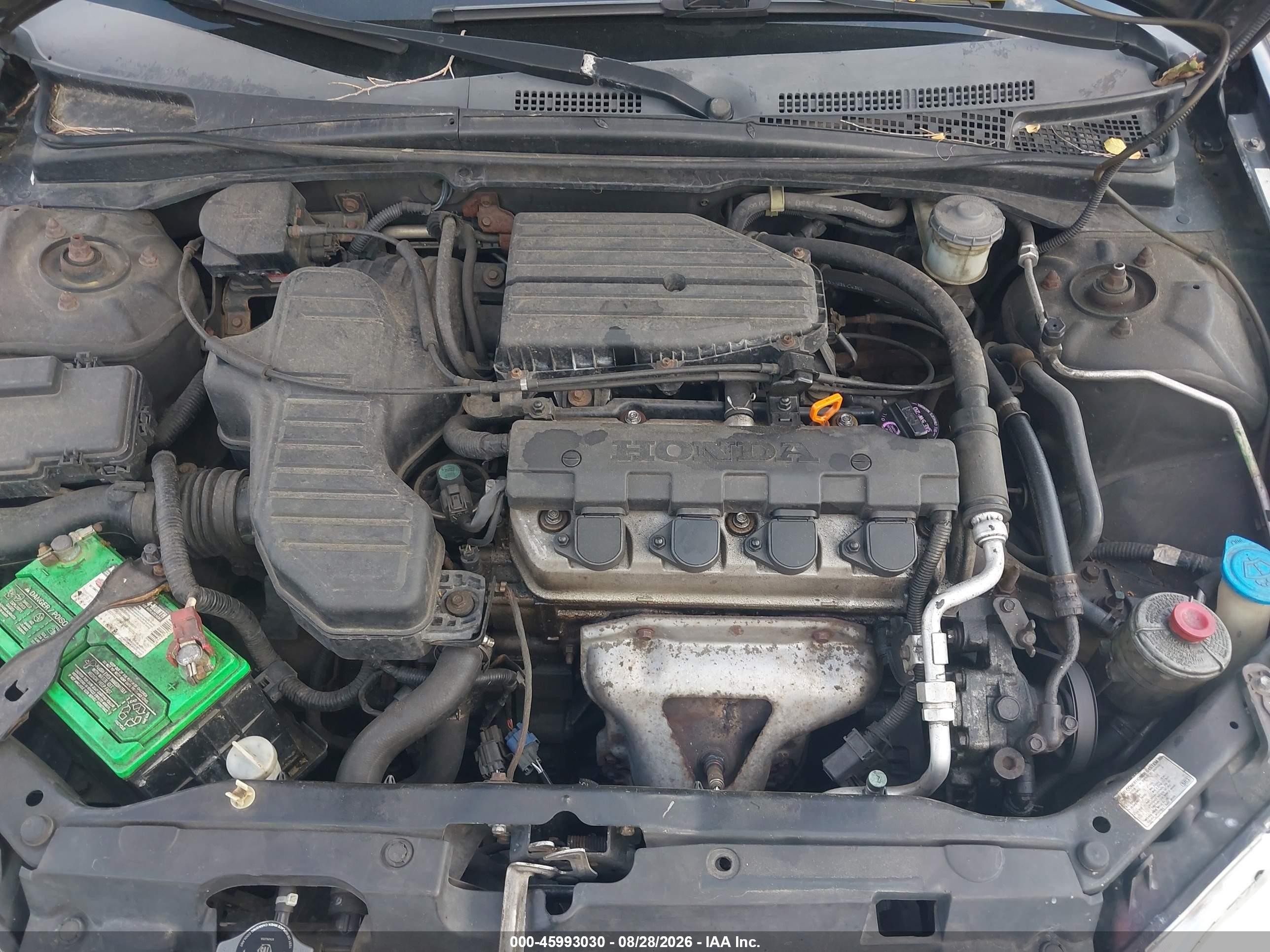 2005 Honda Civic Lx Черный vin: 2HGES16555H633543