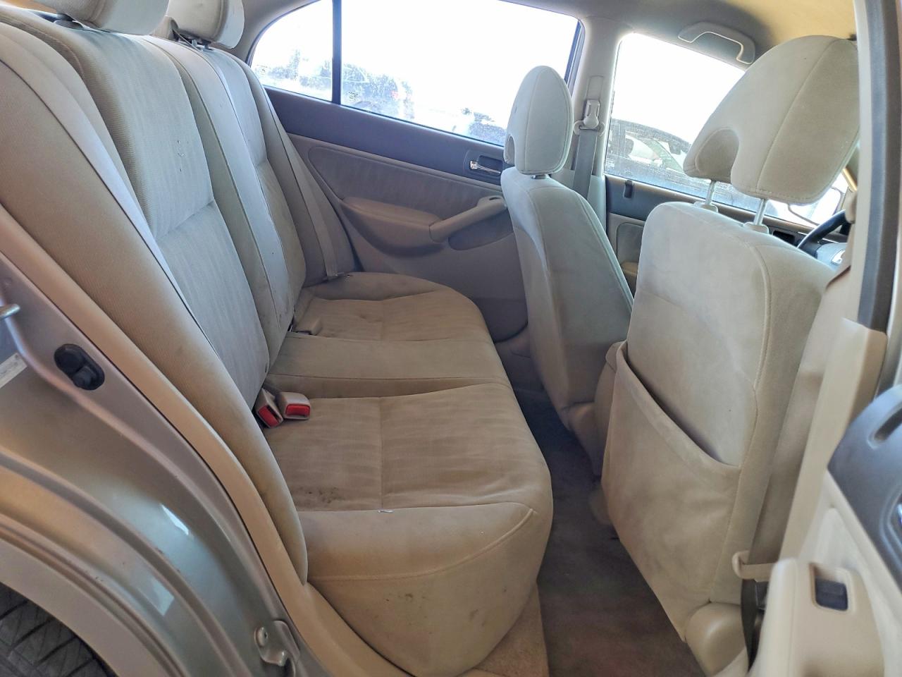 2004 Honda Civic Lx Tan vin: 2HGES16564H549066