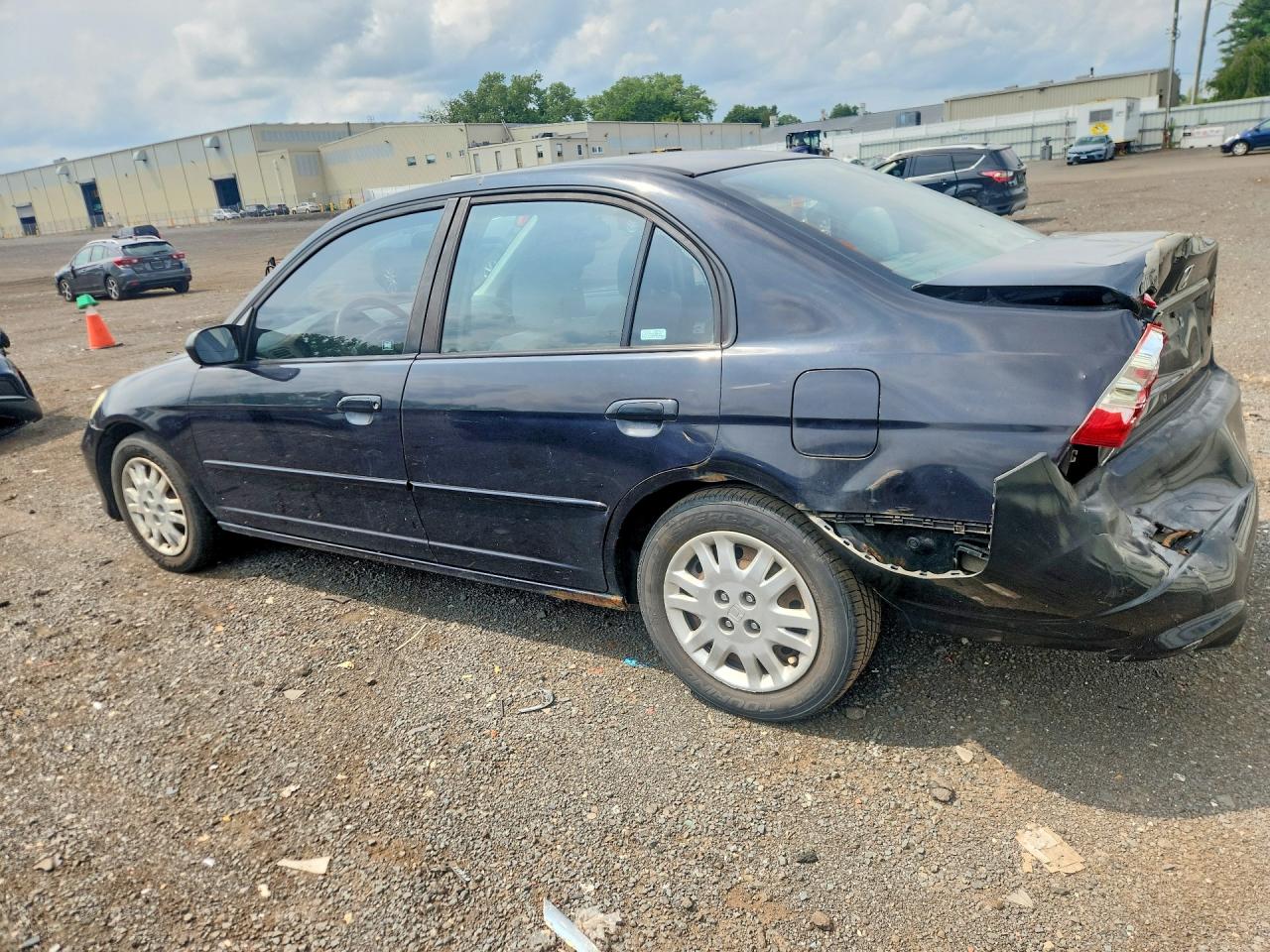 2004 Honda Civic Lx Black vin: 2HGES16564H559127