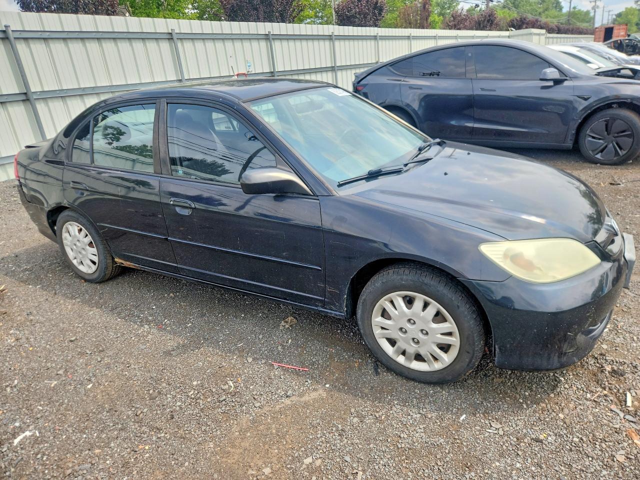 2004 Honda Civic Lx Black vin: 2HGES16564H559127