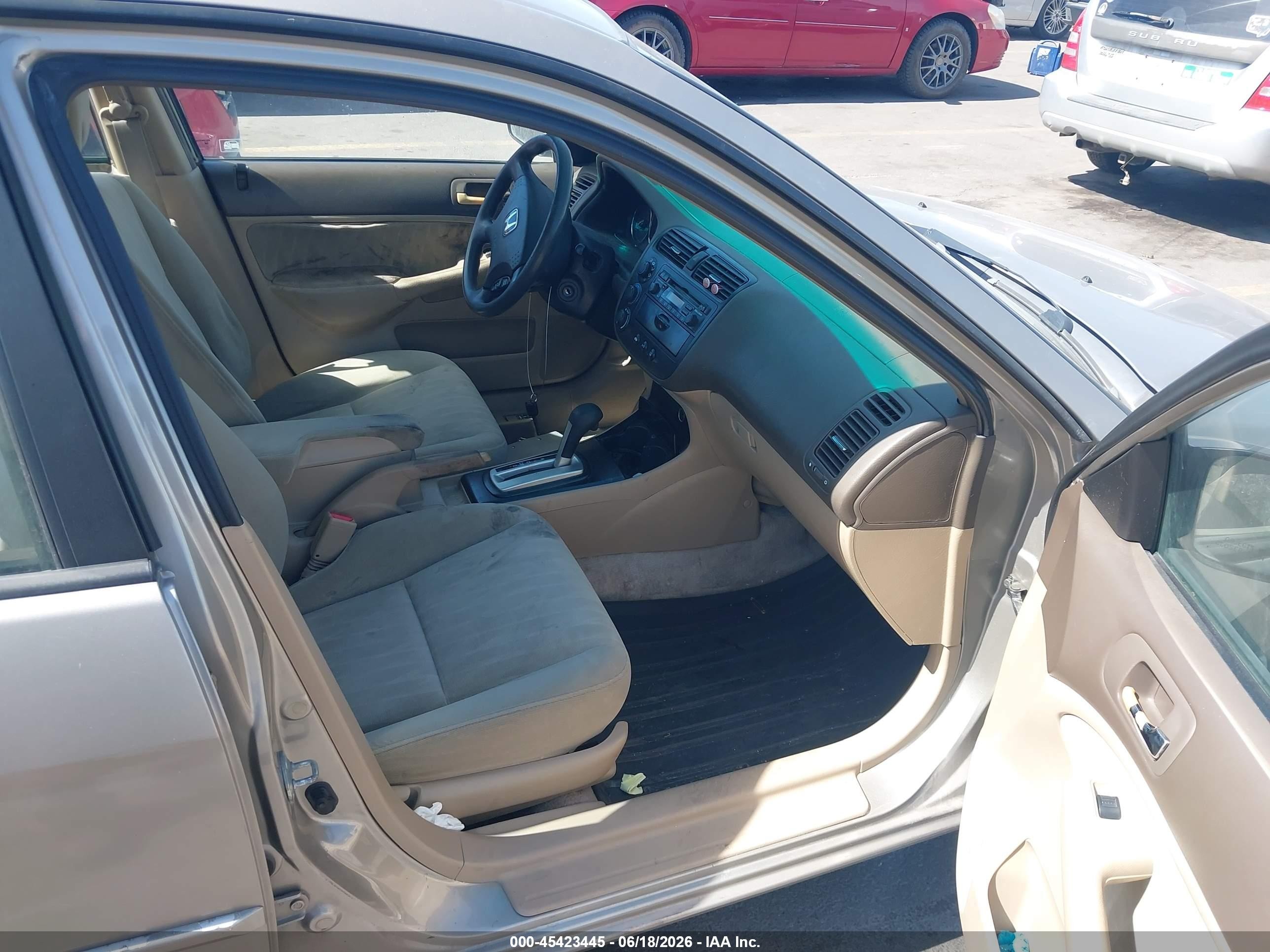2005 Honda Civic Lx Gold vin: 2HGES16565H508809