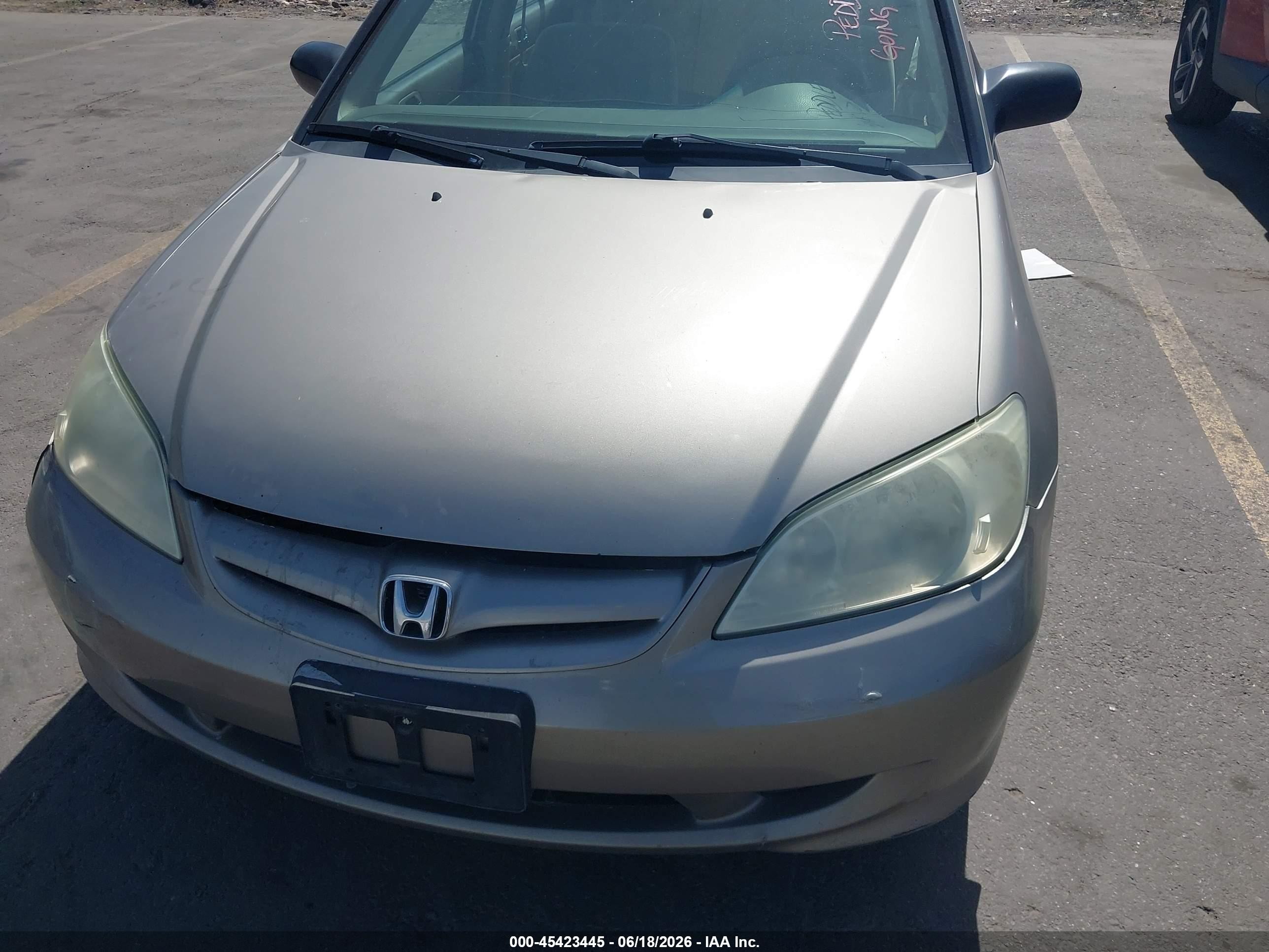 2005 Honda Civic Lx Gold vin: 2HGES16565H508809