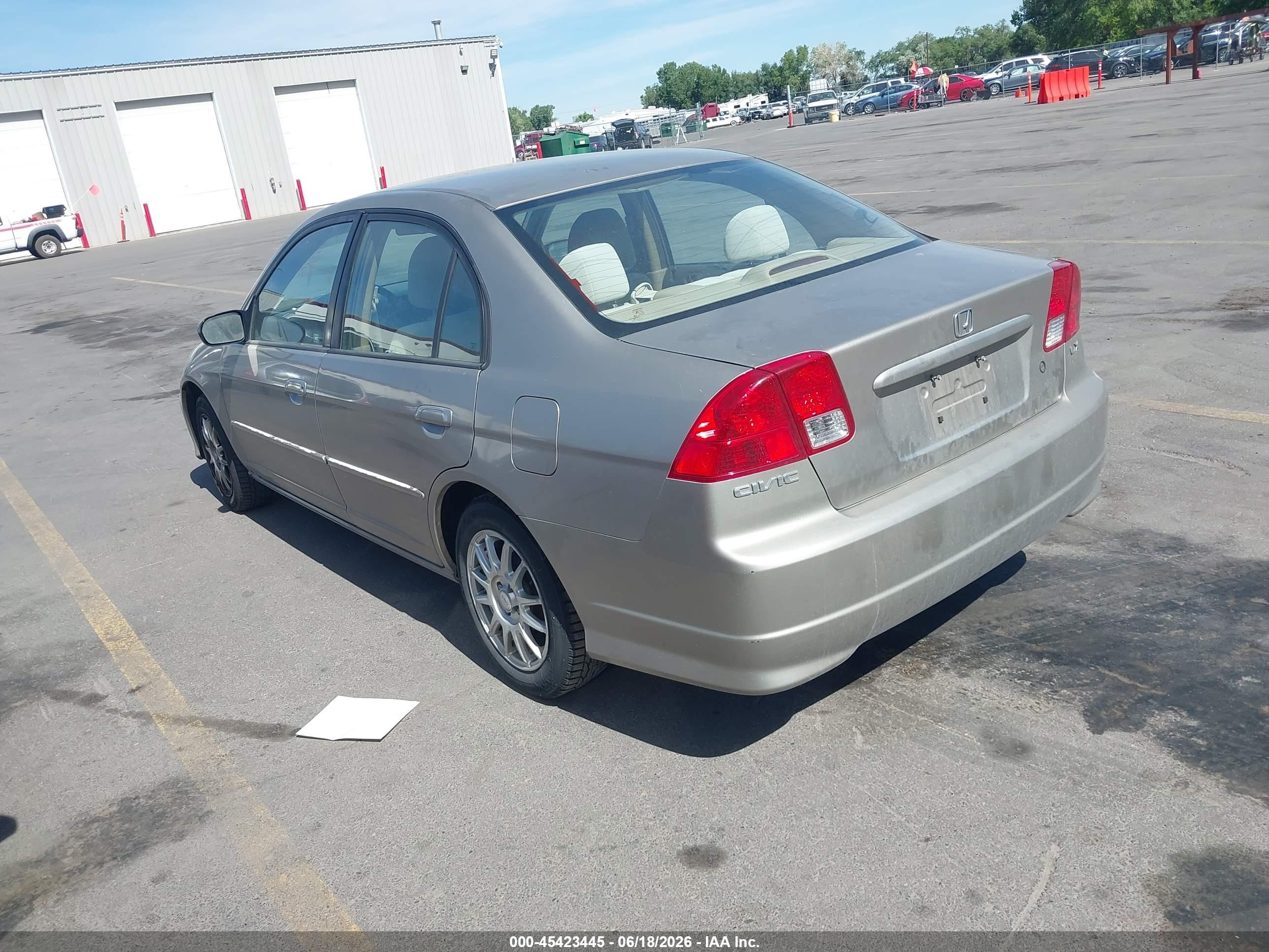 2005 Honda Civic Lx Gold vin: 2HGES16565H508809