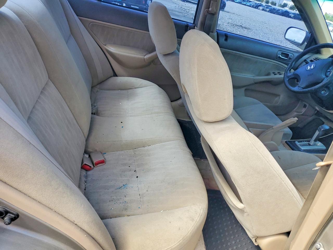 2005 Honda Civic Lx Tan vin: 2HGES16565H525934