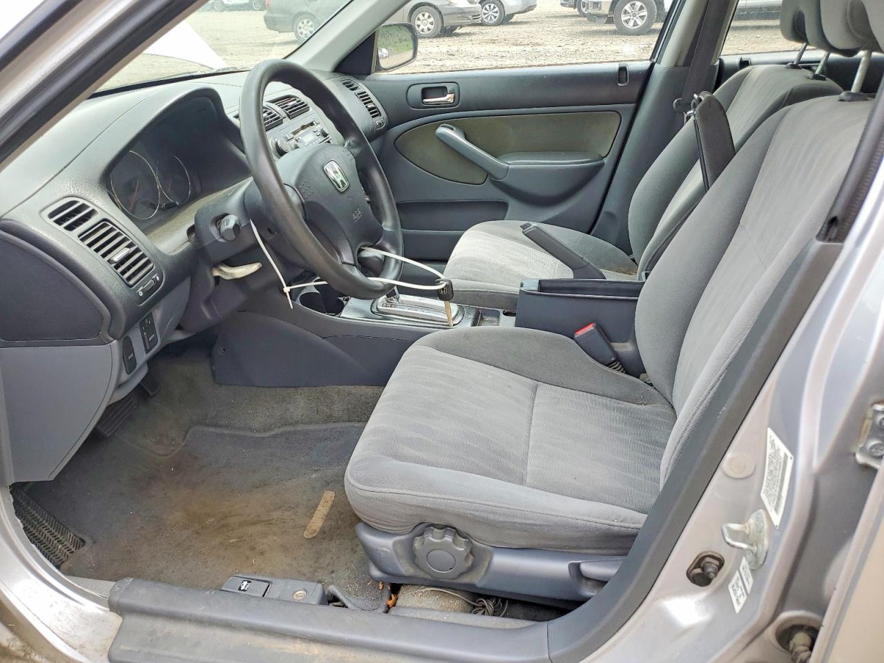 2005 Honda Civic Lx Серебряный vin: 2HGES16565H566631