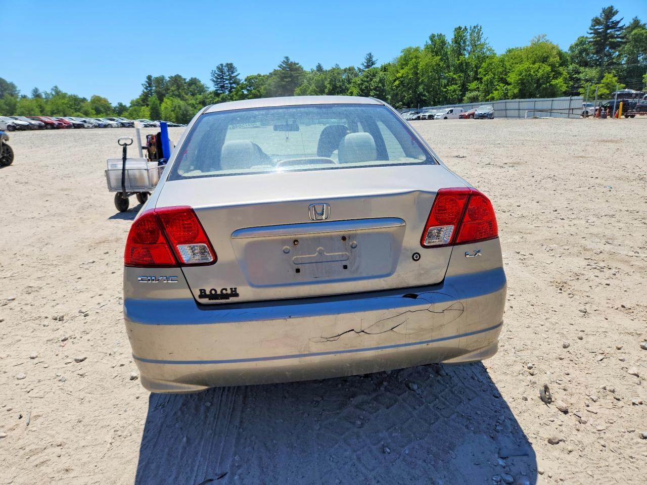 2005 Honda Civic Lx Gold vin: 2HGES16565H569223