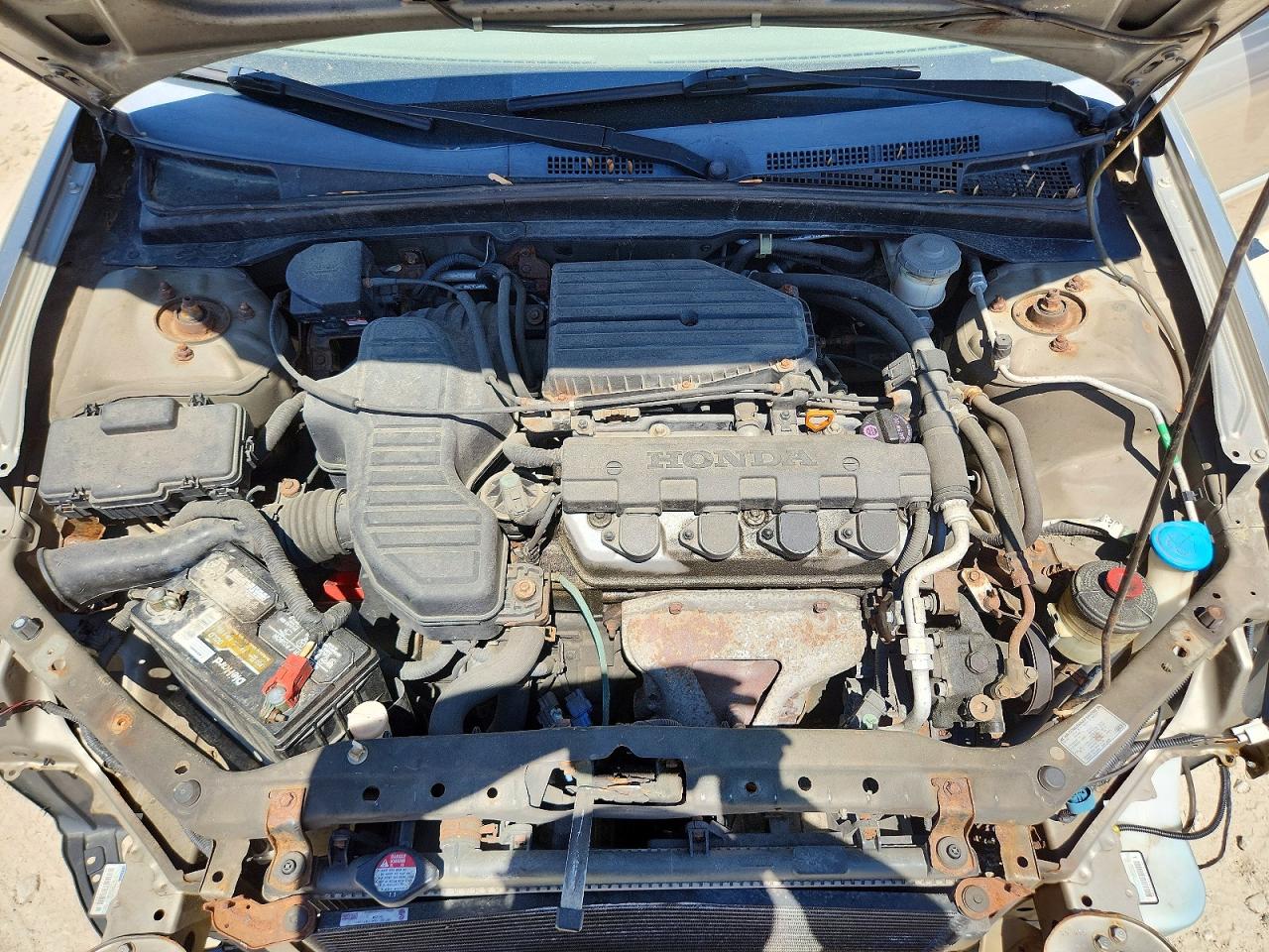 2005 Honda Civic Lx Gold vin: 2HGES16565H569223