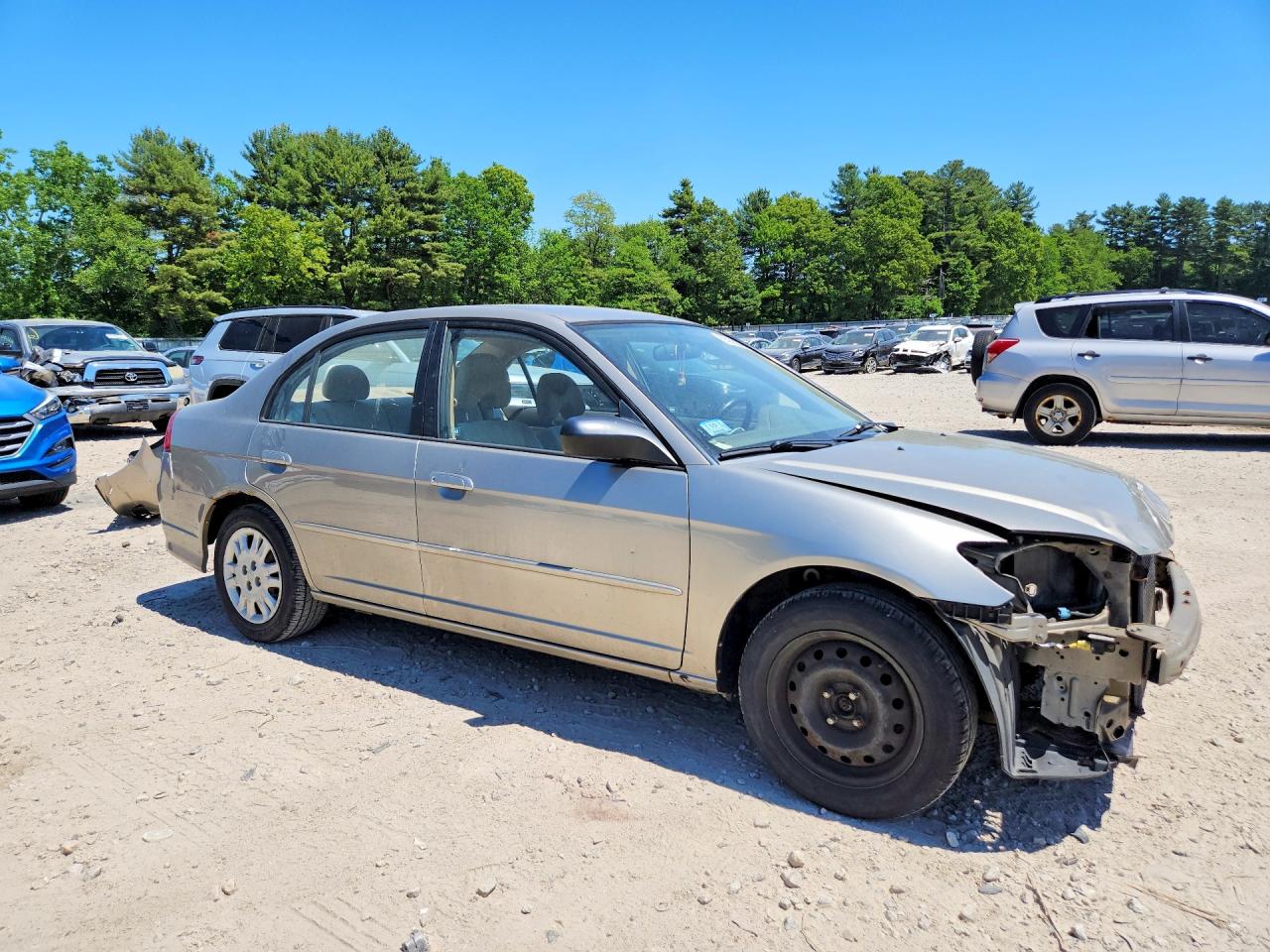 2005 Honda Civic Lx Gold vin: 2HGES16565H569223