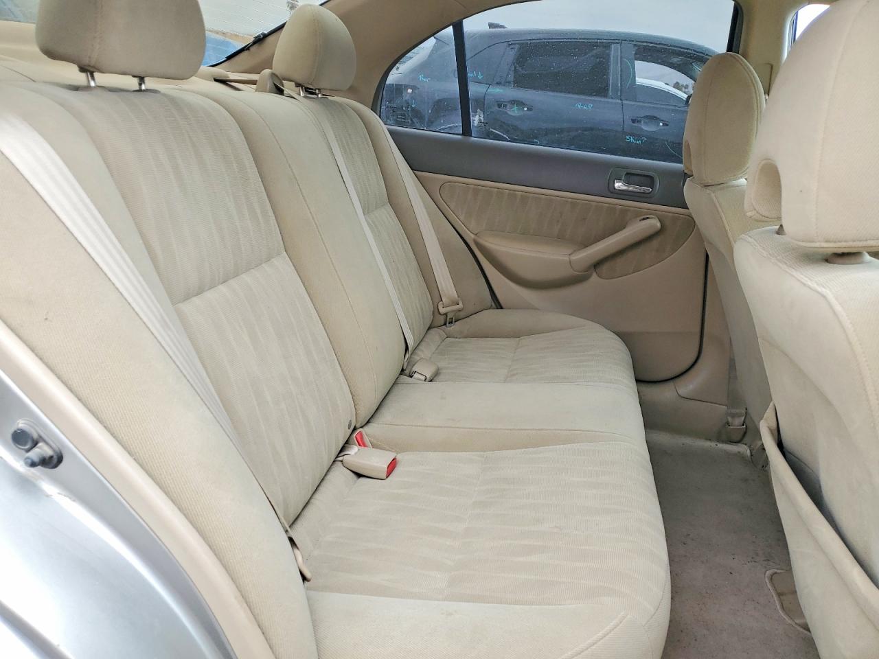 2005 Honda Civic Lx Tan vin: 2HGES16565H602060
