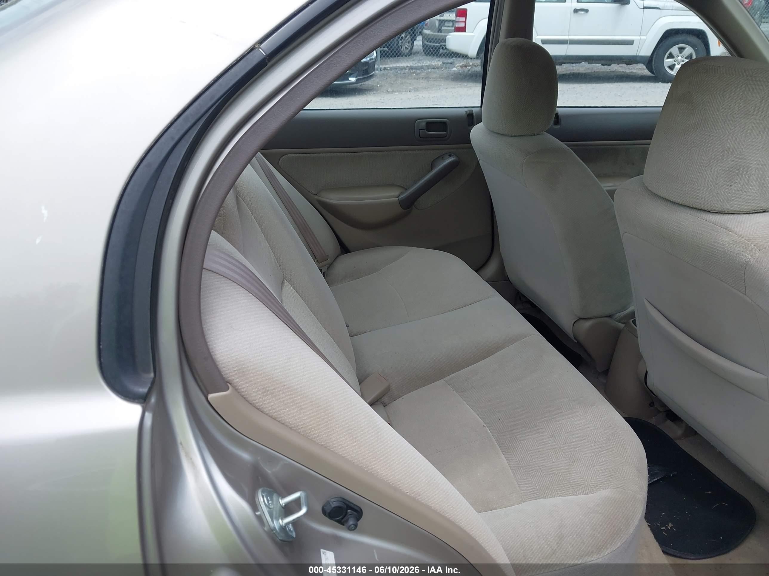2001 Honda Civic Lx Gold vin: 2HGES16571H510787
