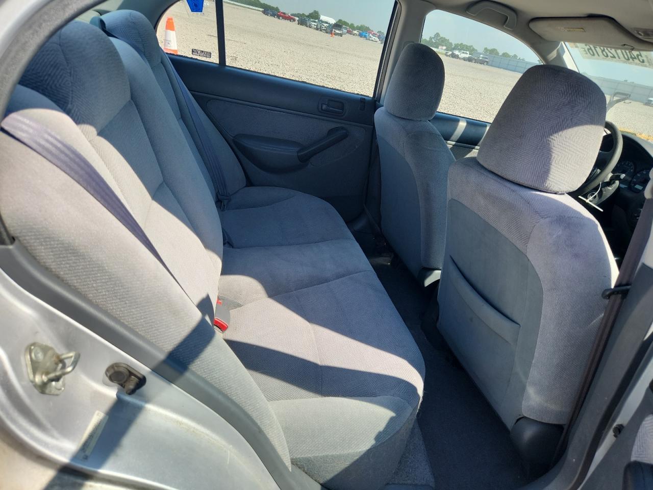 2001 Honda Civic Lx Silver vin: 2HGES16571H590611