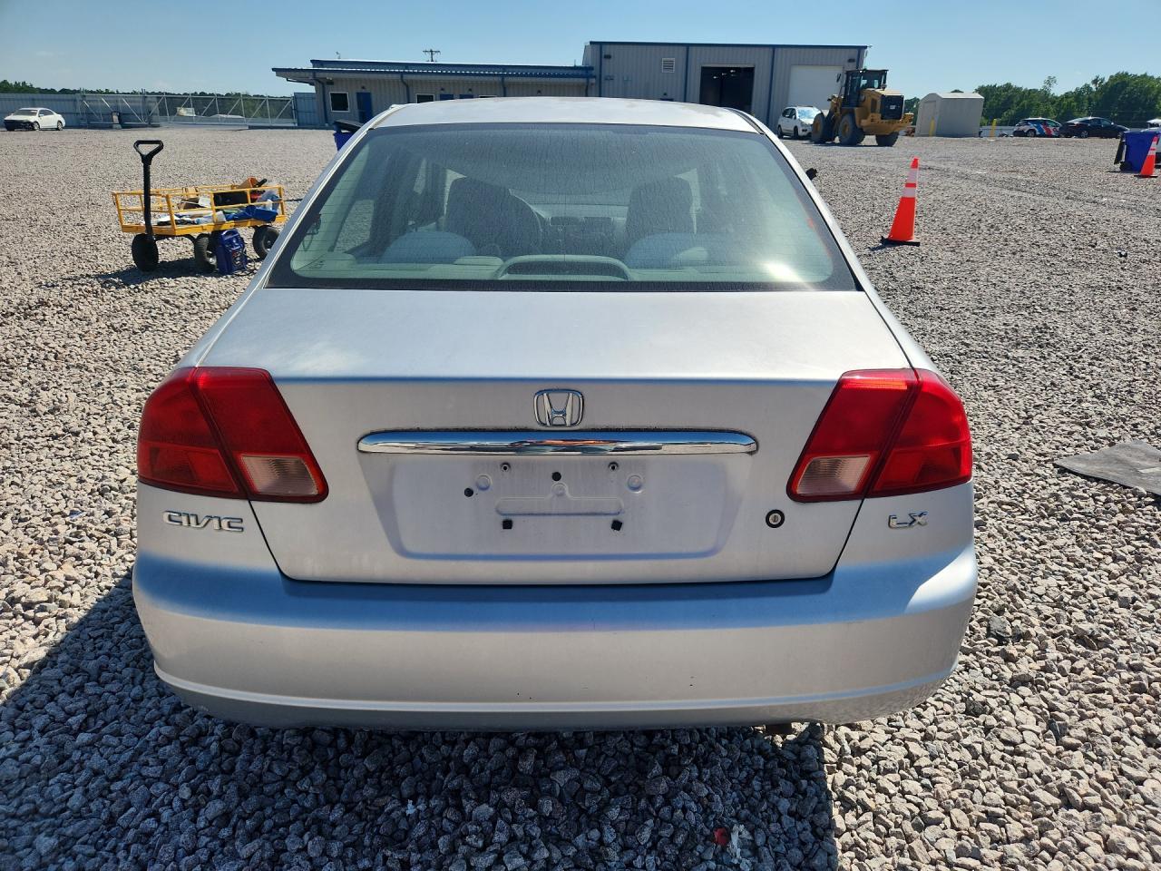 2001 Honda Civic Lx Silver vin: 2HGES16571H590611