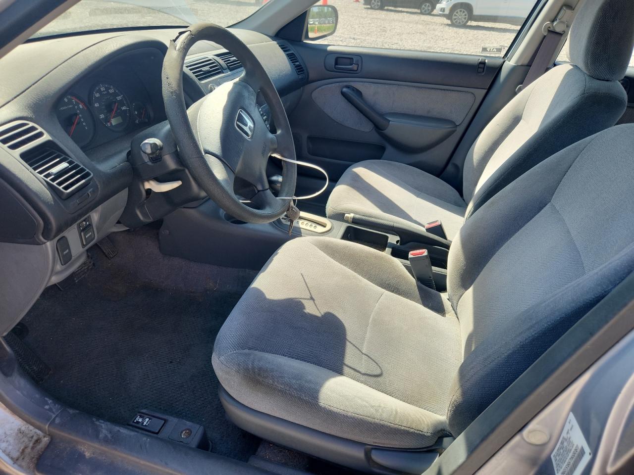 2001 Honda Civic Lx Silver vin: 2HGES16571H590611