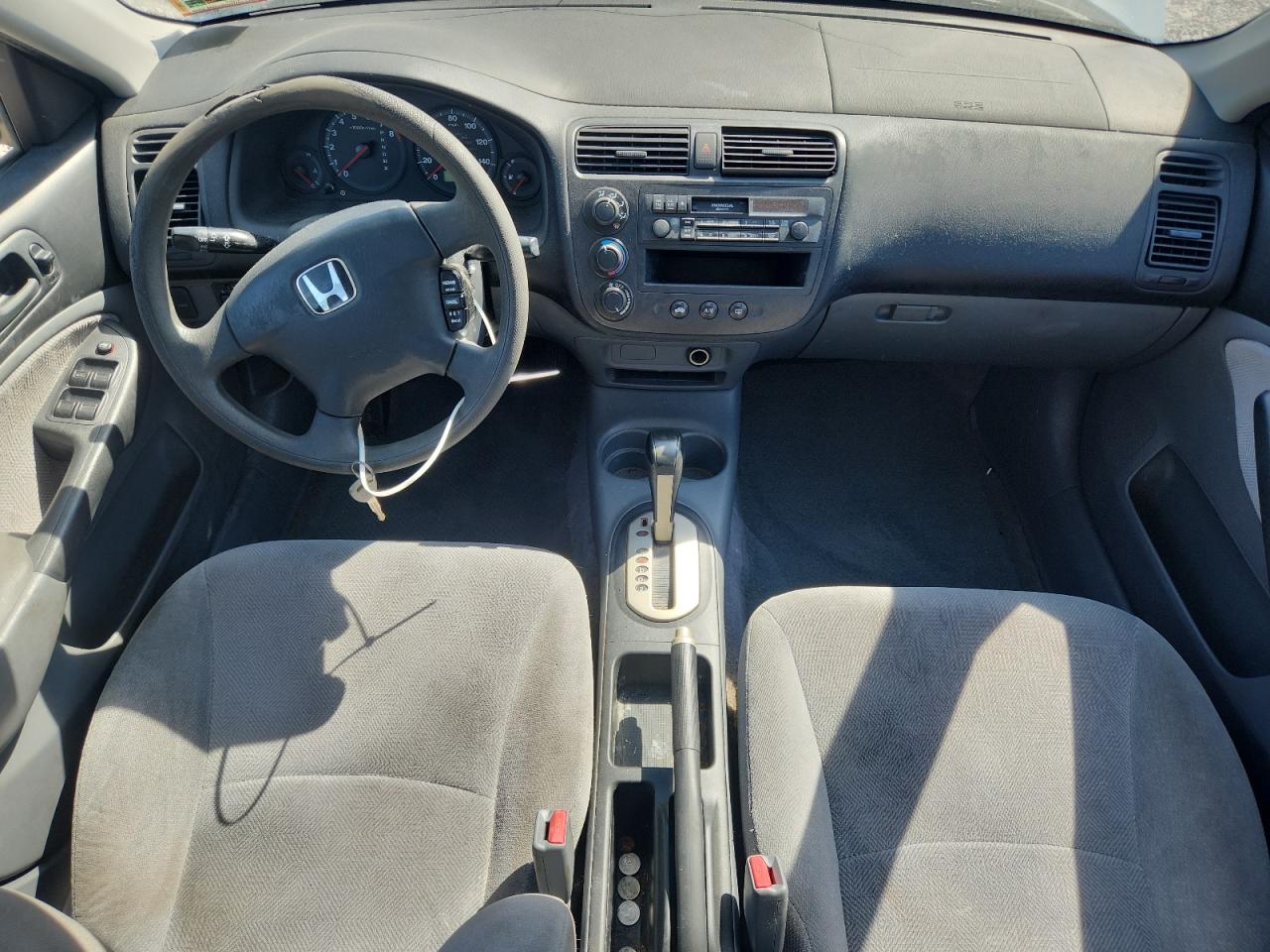 2001 Honda Civic Lx Silver vin: 2HGES16571H590611