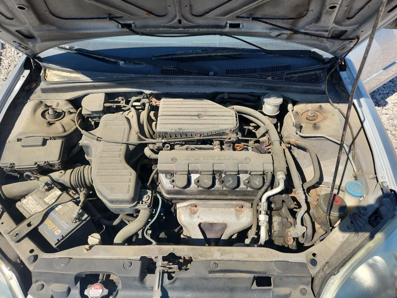 2001 Honda Civic Lx Silver vin: 2HGES16571H590611