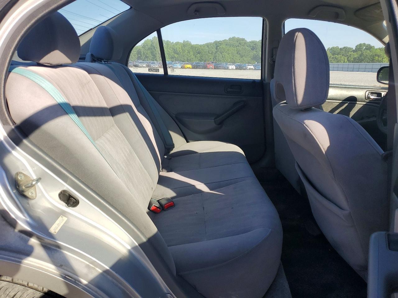 2003 Honda Civic Lx Gray vin: 2HGES16573H511067