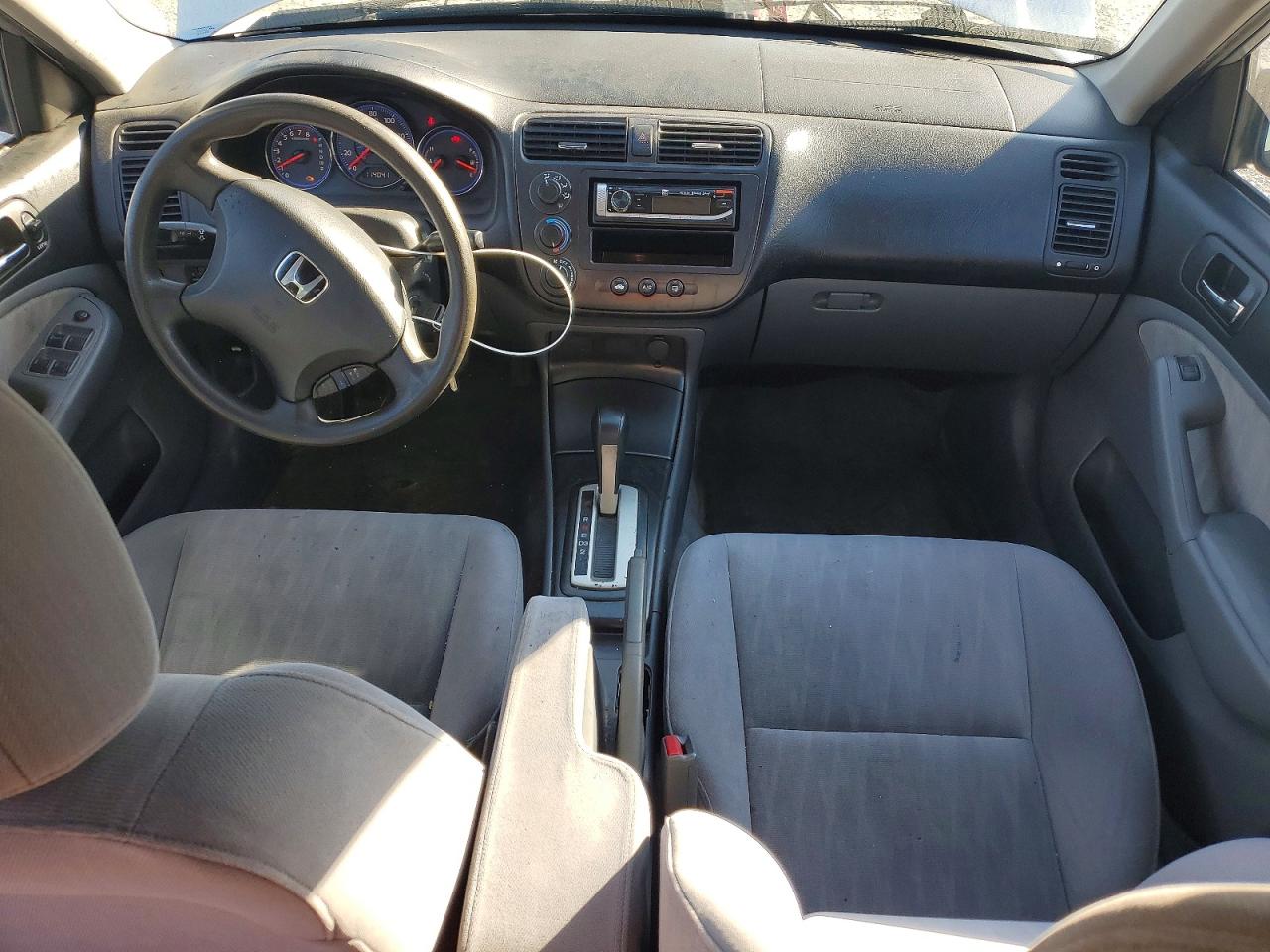 2003 Honda Civic Lx Gray vin: 2HGES16573H511067