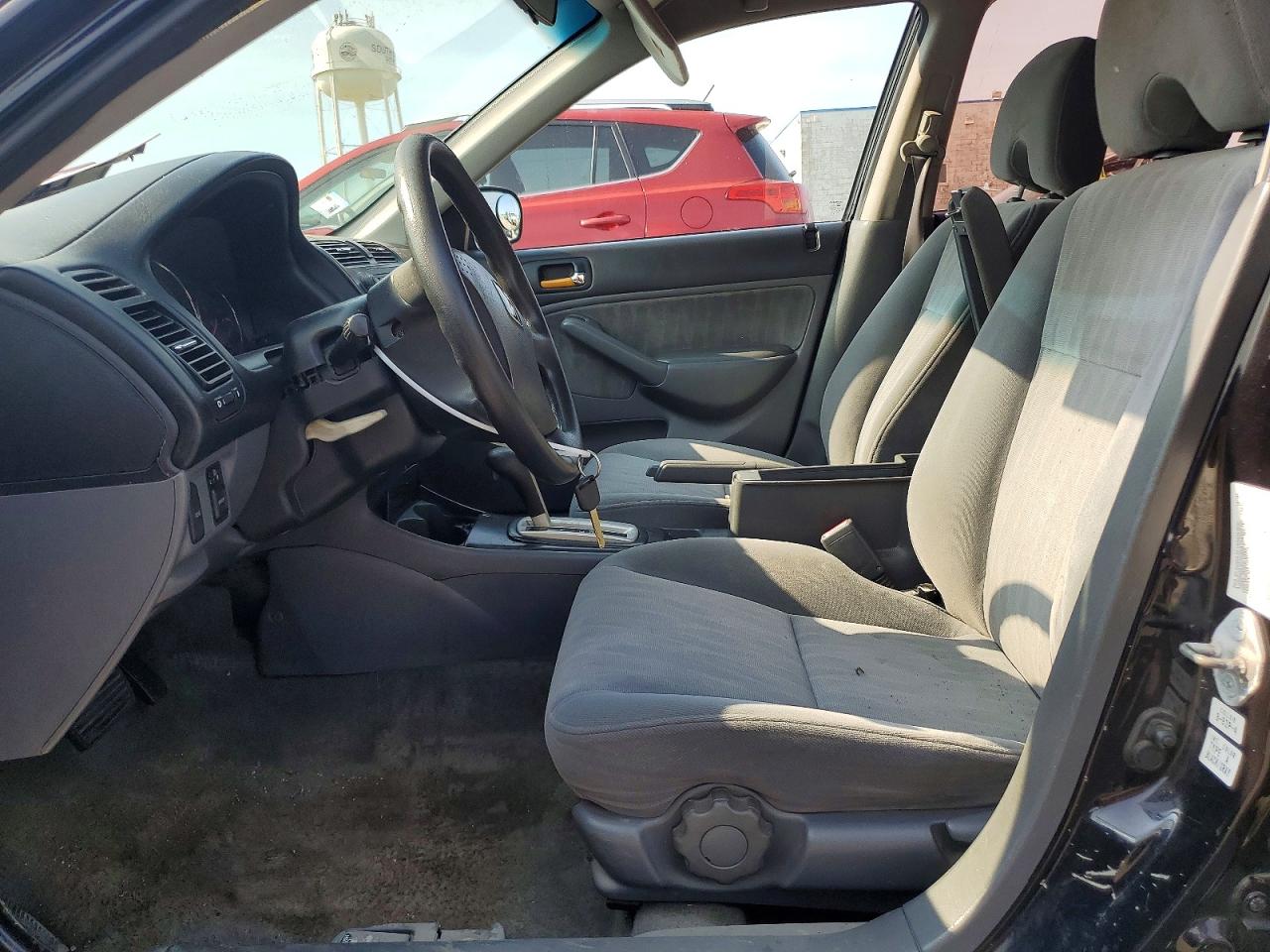 2004 Honda Civic Lx Black vin: 2HGES16574H541512