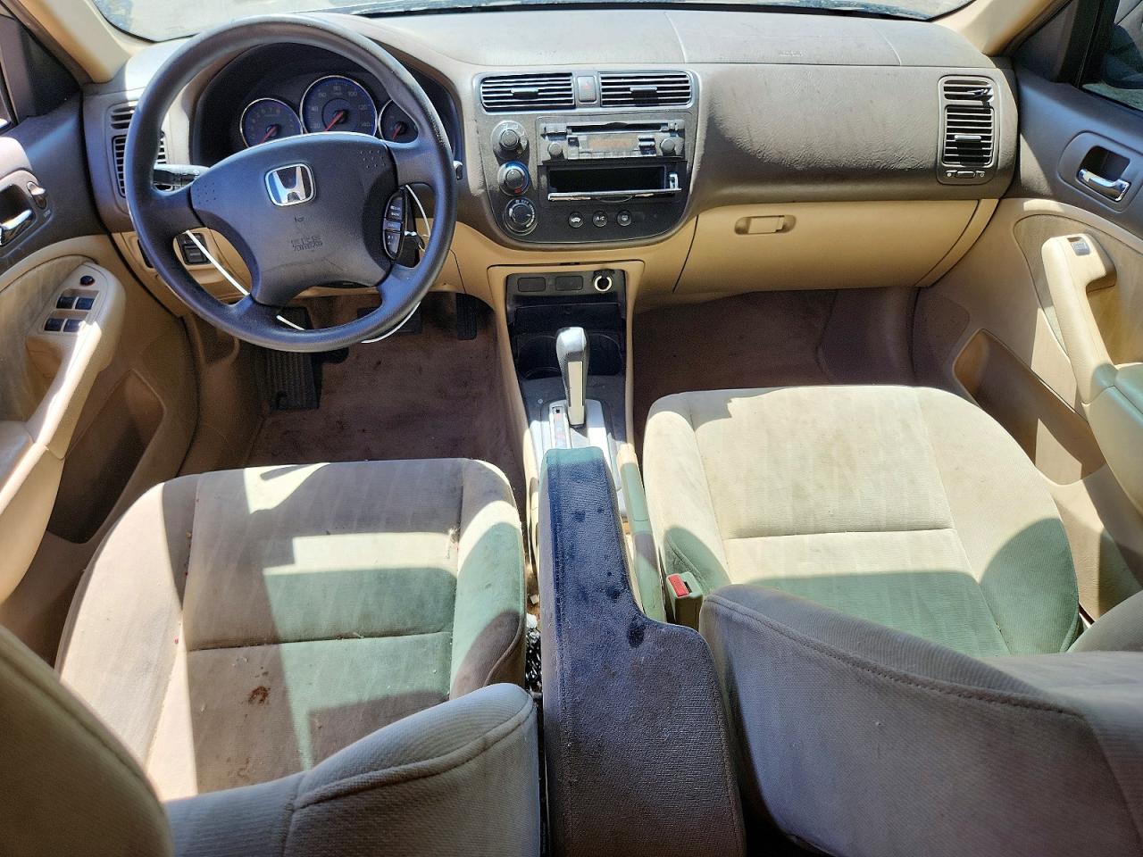 2004 Honda Civic Lx Gold vin: 2HGES16574H596672
