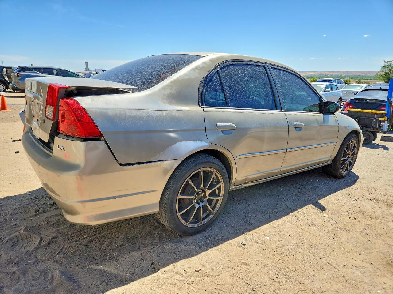 2004 Honda Civic Lx Gold vin: 2HGES16574H596672