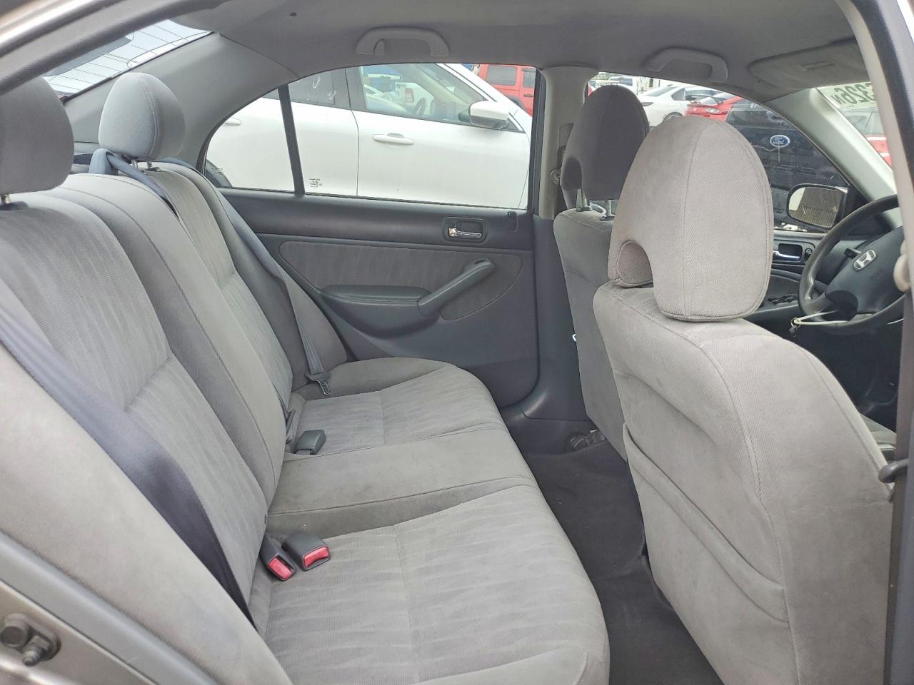 2004 Honda Civic Lx Gray vin: 2HGES16574H612210