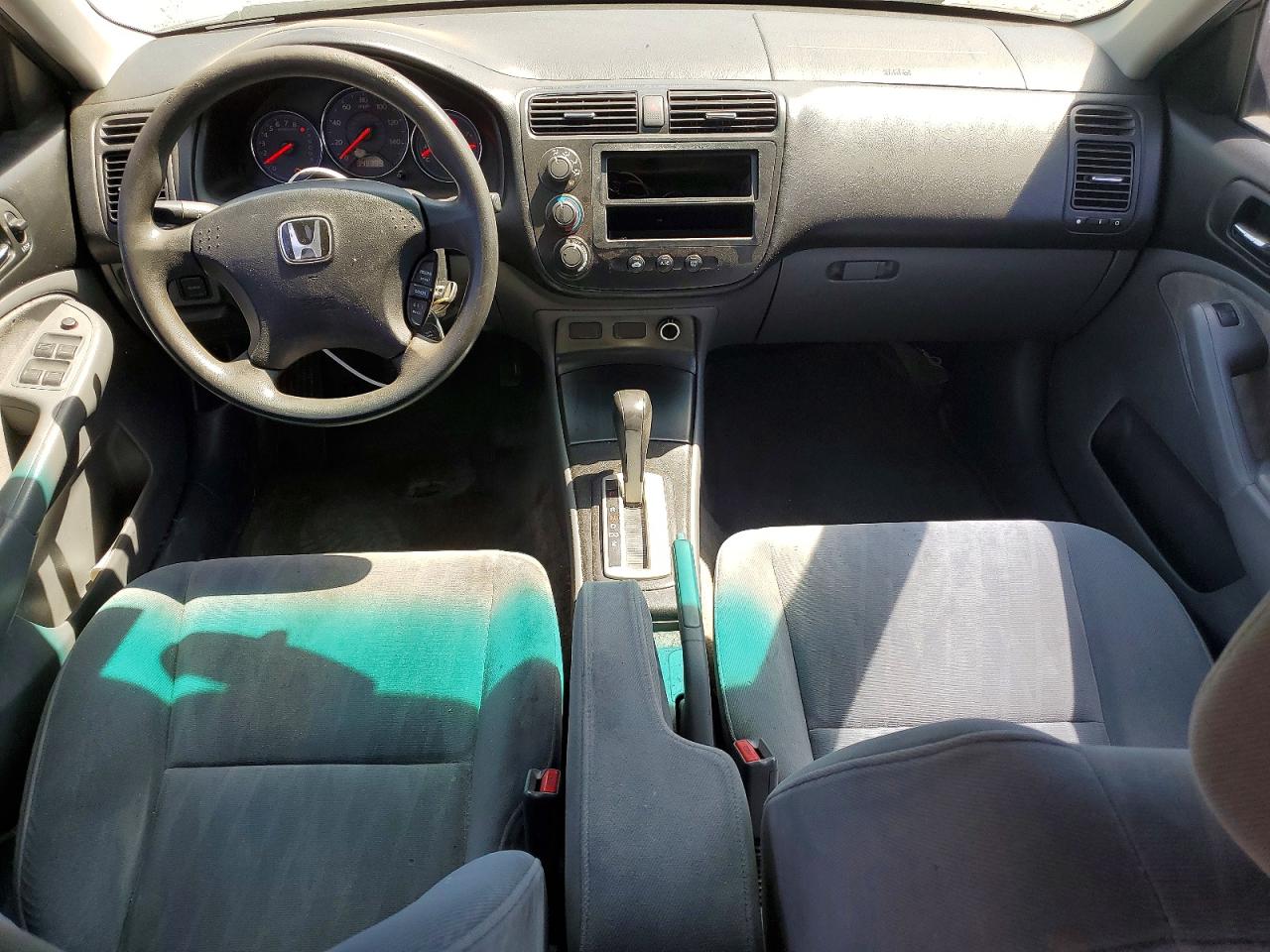 2005 Honda Civic Lx Gray vin: 2HGES16575H603220