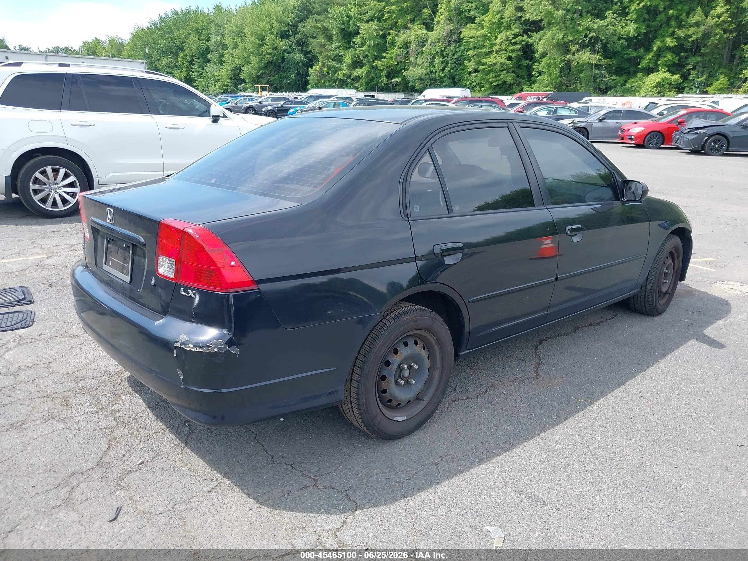 2005 Honda Civic Lx vin: 2HGES16575H607932