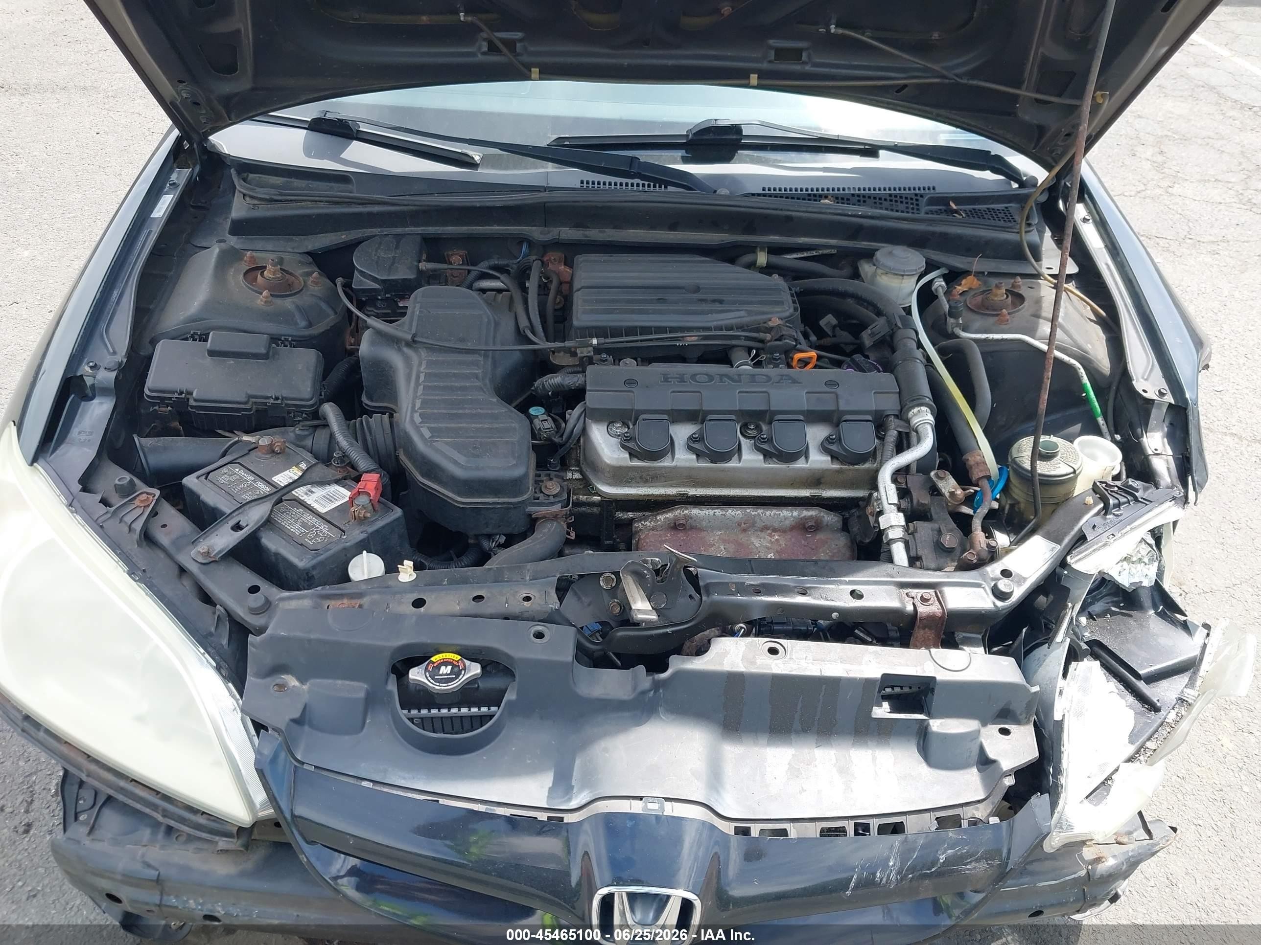 2005 Honda Civic Lx vin: 2HGES16575H607932
