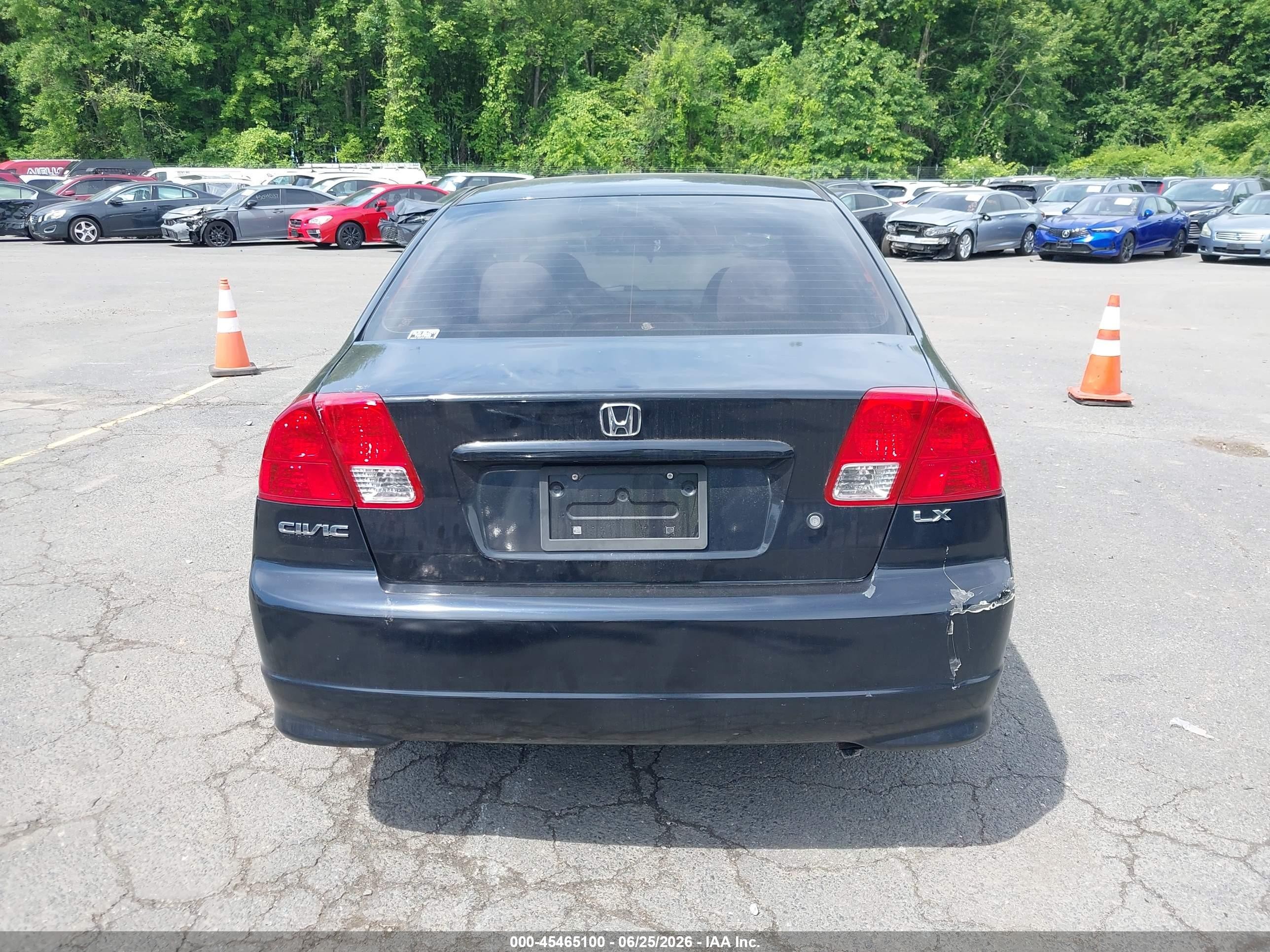 2005 Honda Civic Lx vin: 2HGES16575H607932